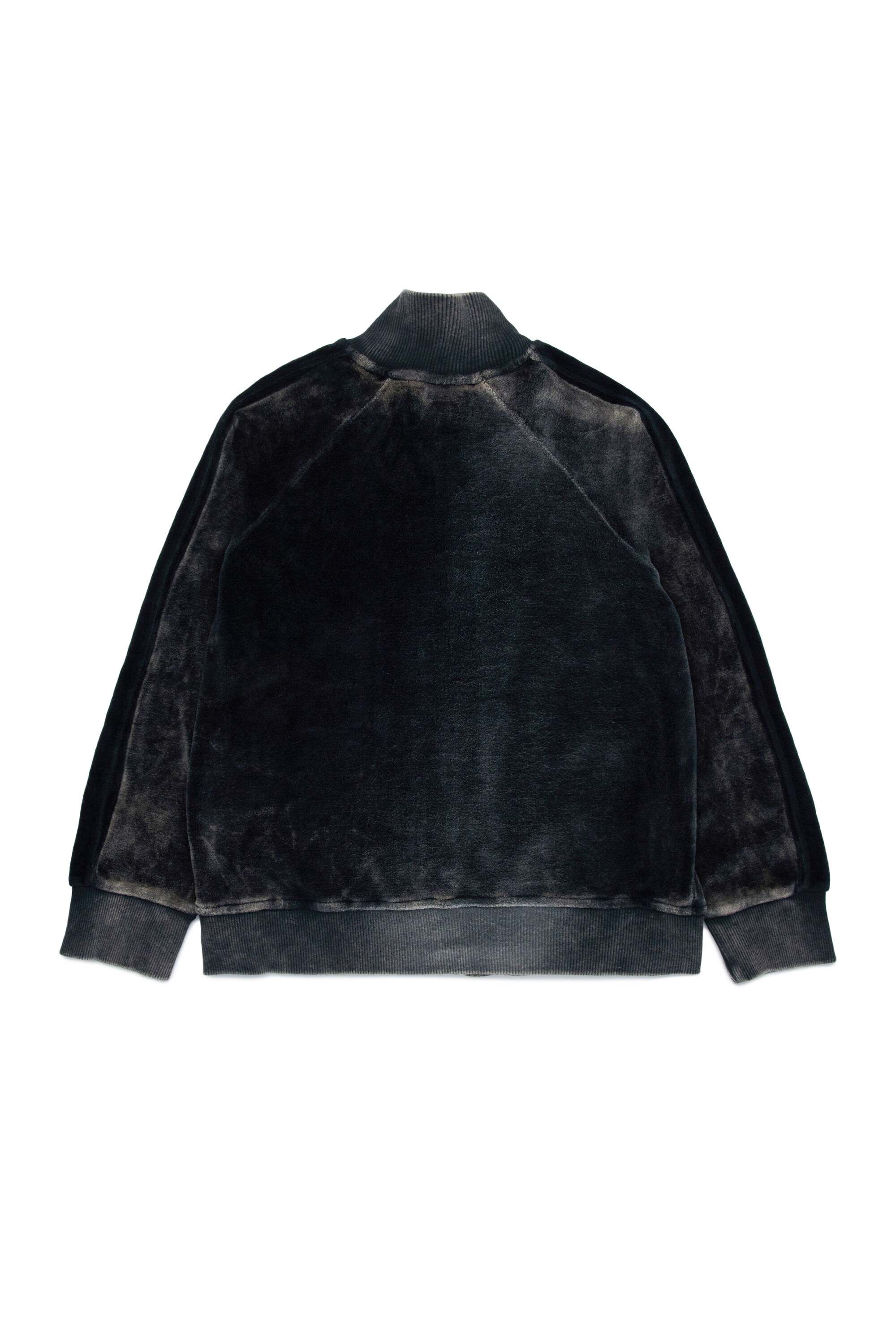 Girl's Faded zip-up sweatshirt | Black | Diesel US