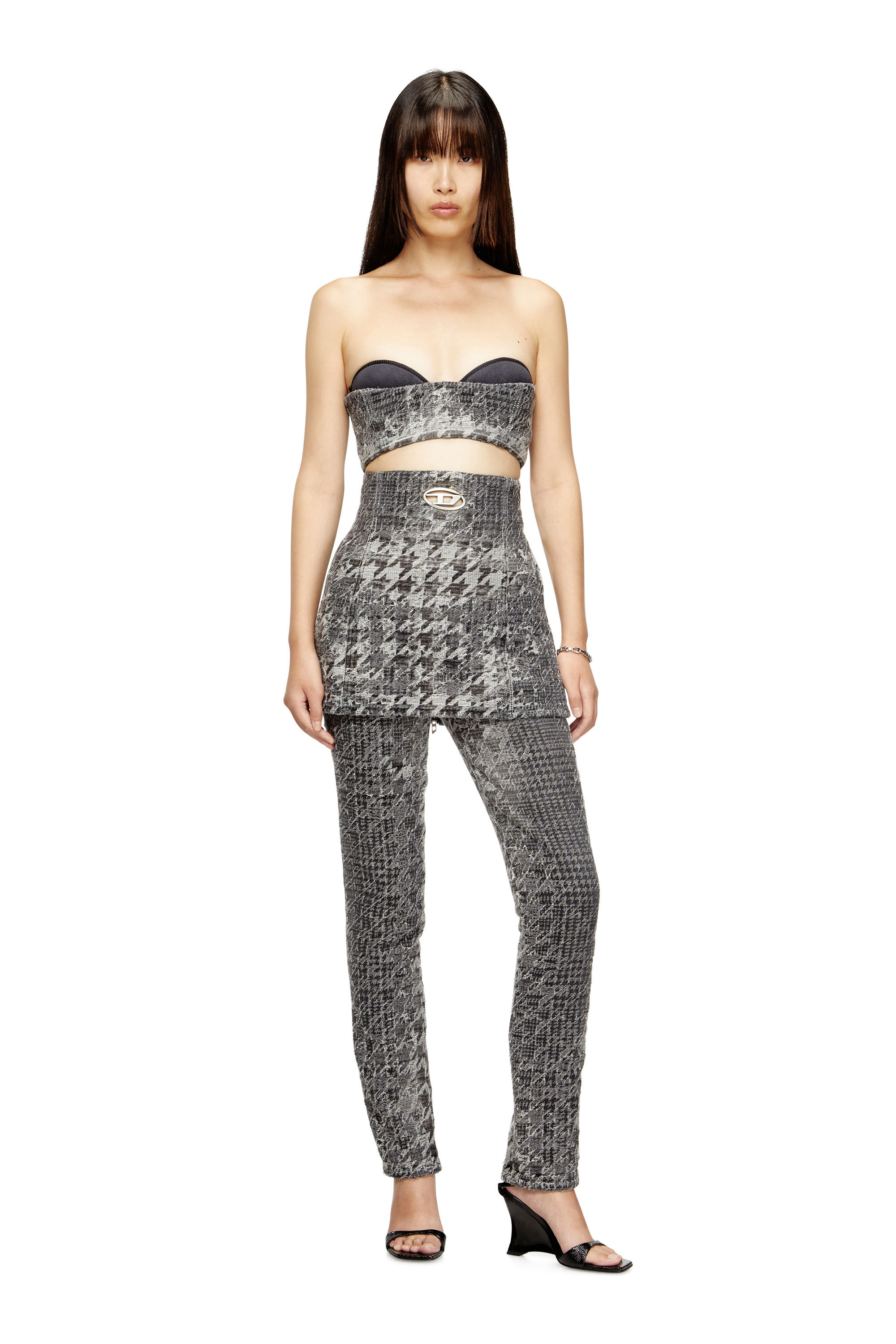 Diesel - Female's Slim Jeans 1992 D-Jiann 0CEBN, Black/Dark Grey - 1