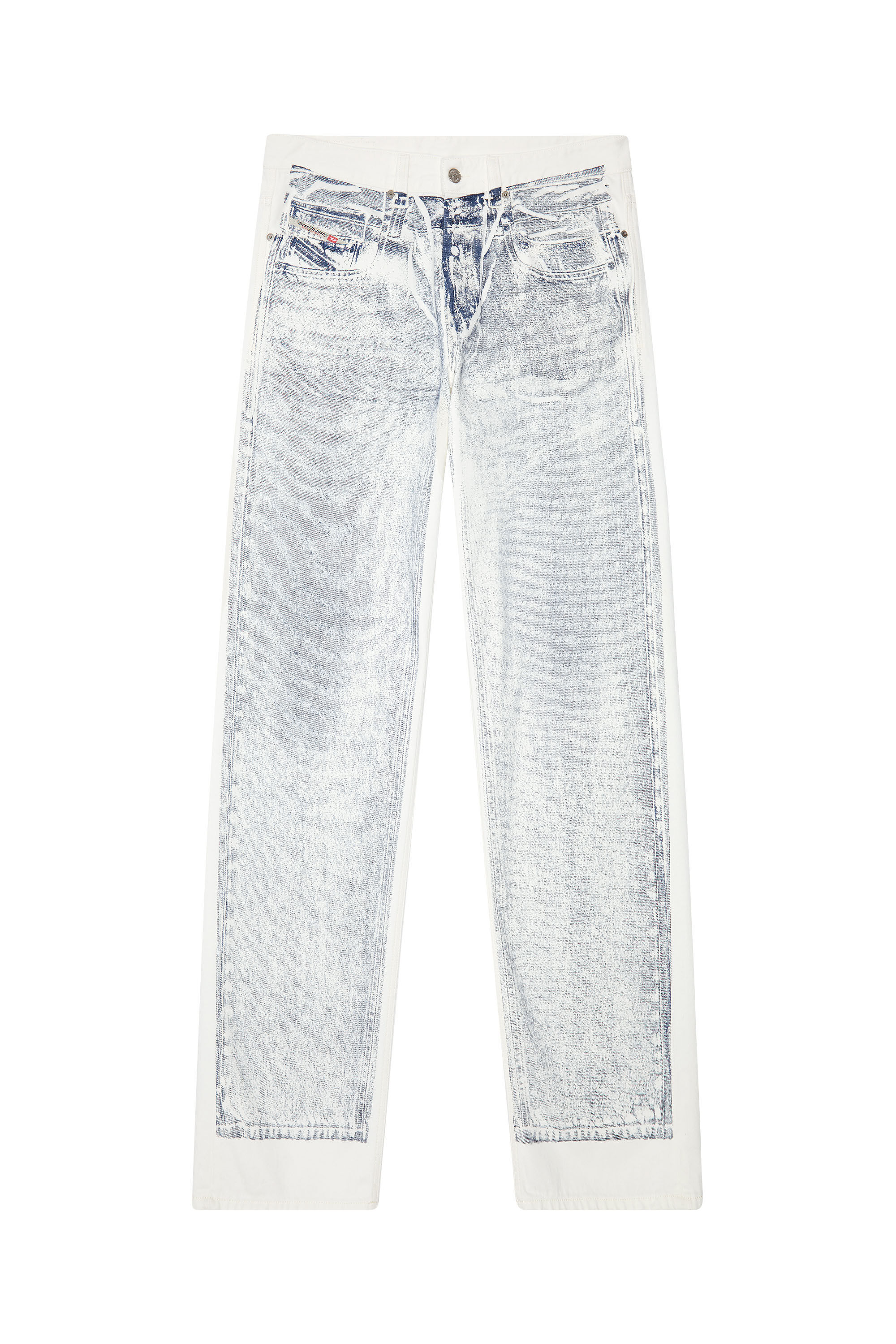 Diesel - Male's Relaxed Jeans 2001 D-Macro 09I73, White - 2