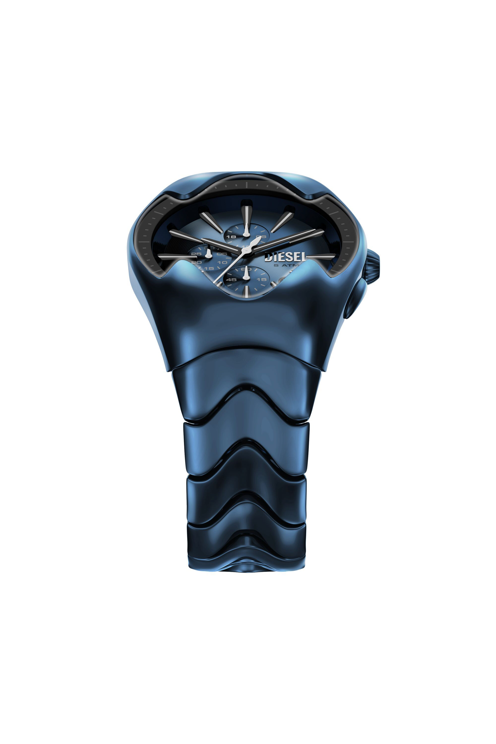 Men's Mercurial Chronograph Blue Stainless Steel Watch