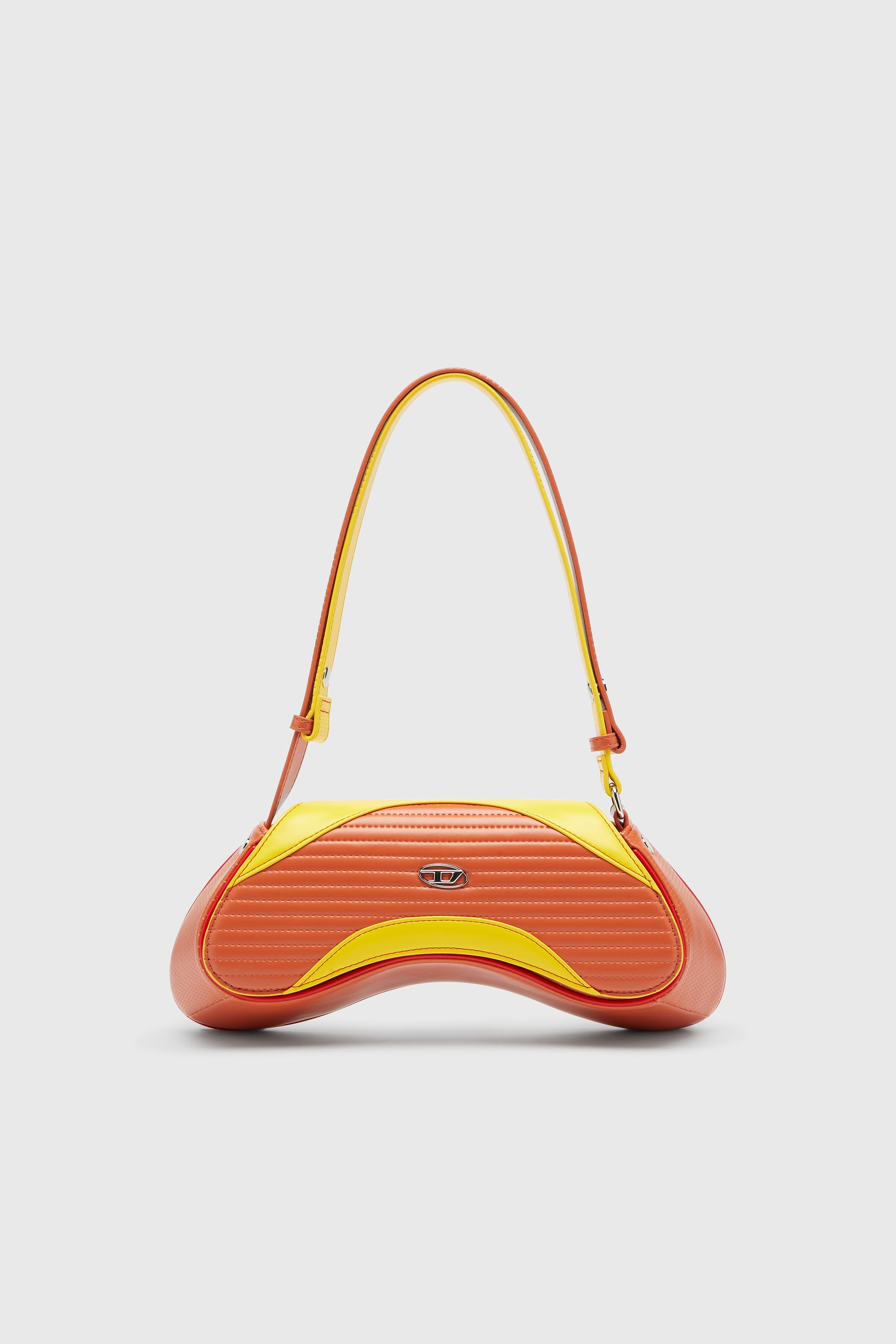Diesel - PLAY CROSSBODY, Play - Bolso bandolera en PU acolchado perforado Mujer in Multicolor - 1