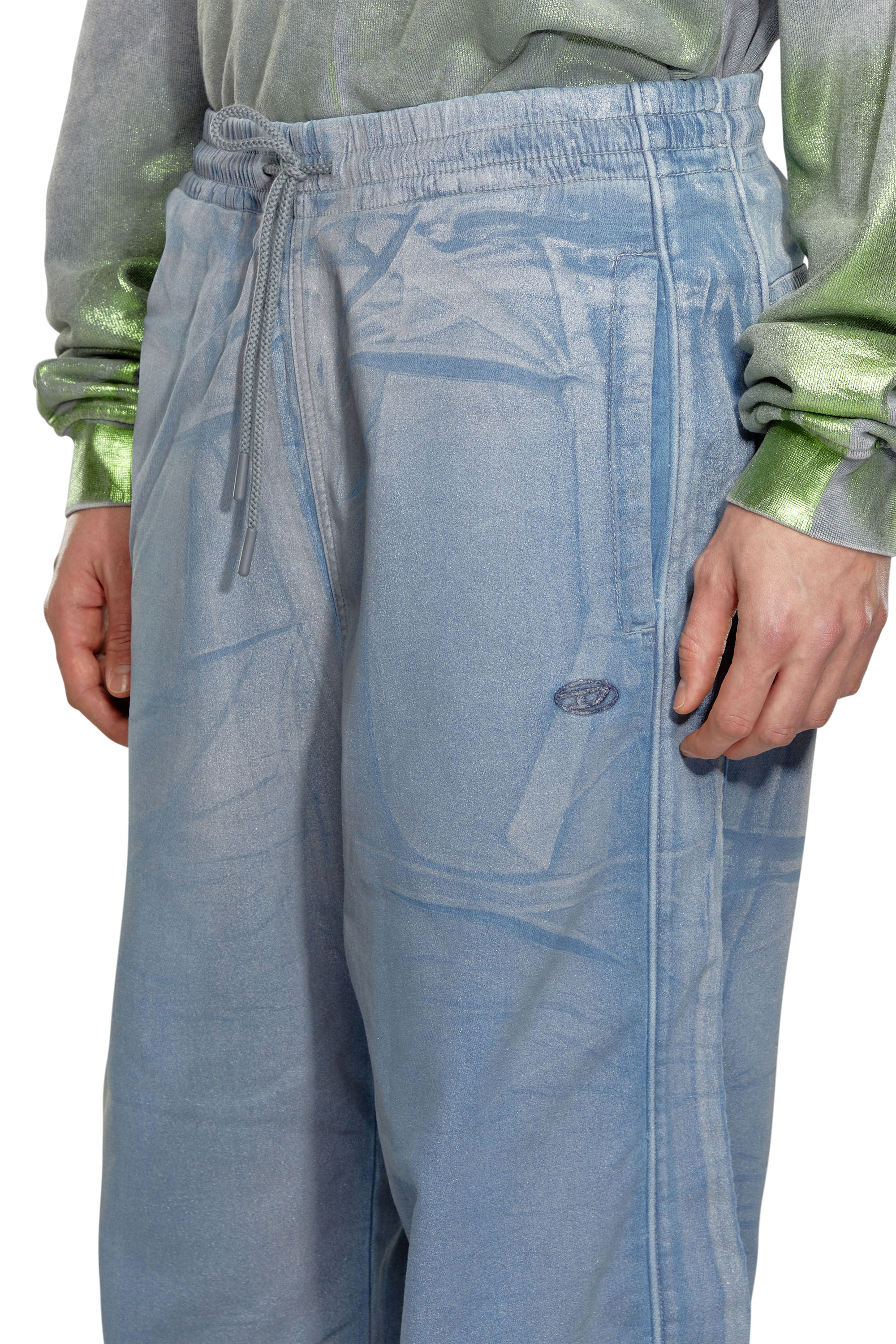 Oversized Relaxed Jeans | Light blue | Diesel D-Martians