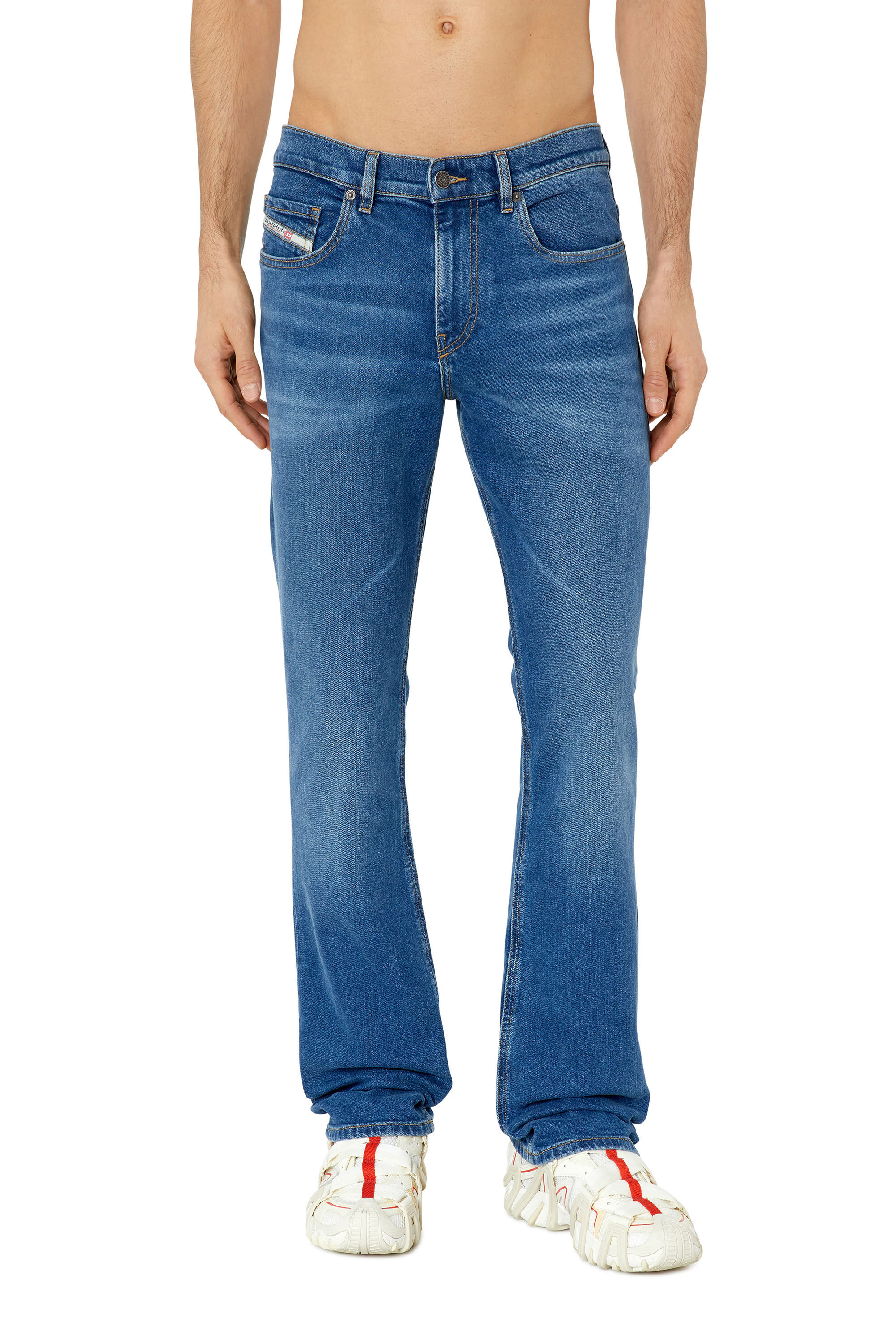 Diesel - Male's Bootcut Jeans 2021 D-Vocs E9A80, Medium Blue - 3