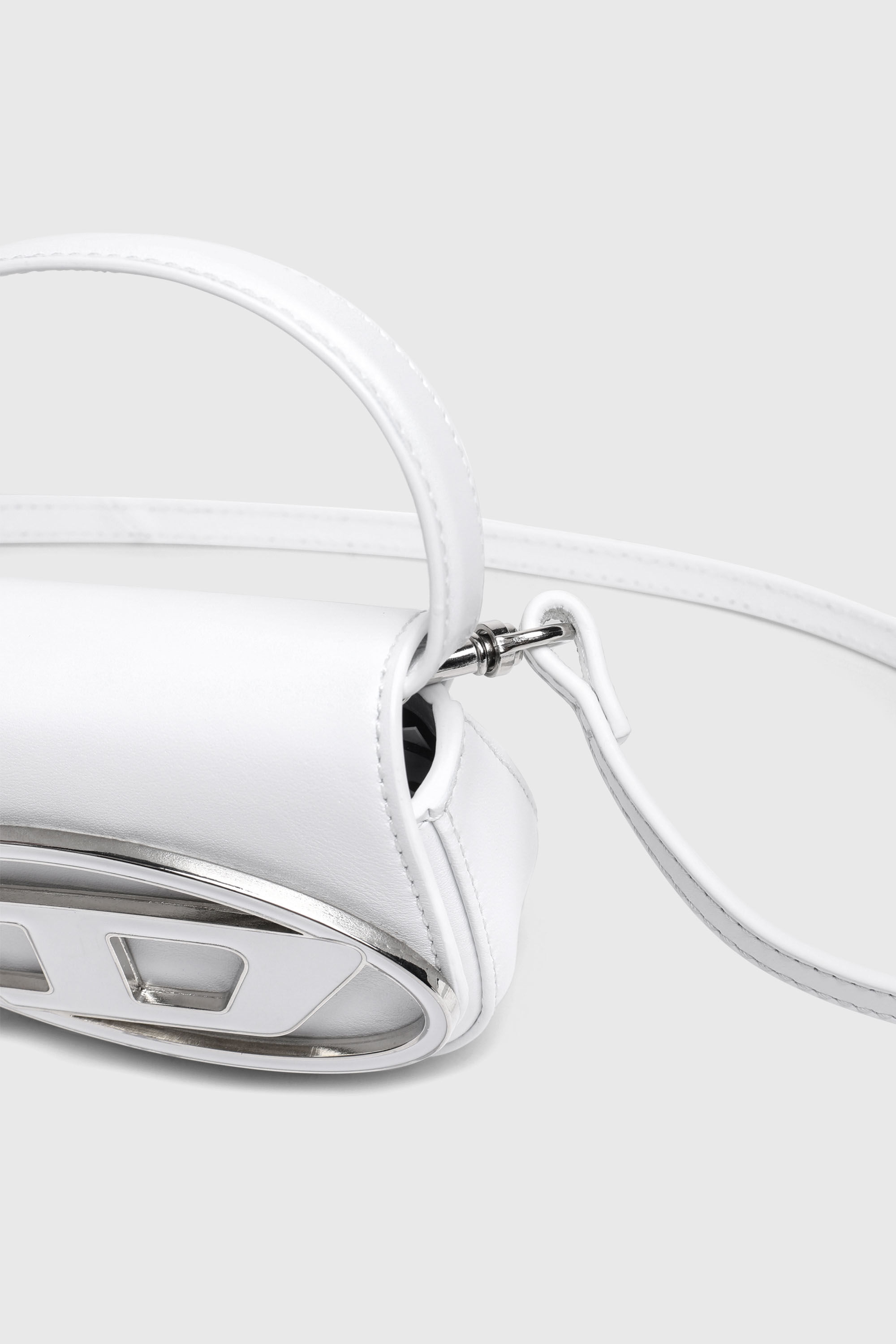 1DR XS Bag Woman: leather mini Bag with D logo plaque | Diesel