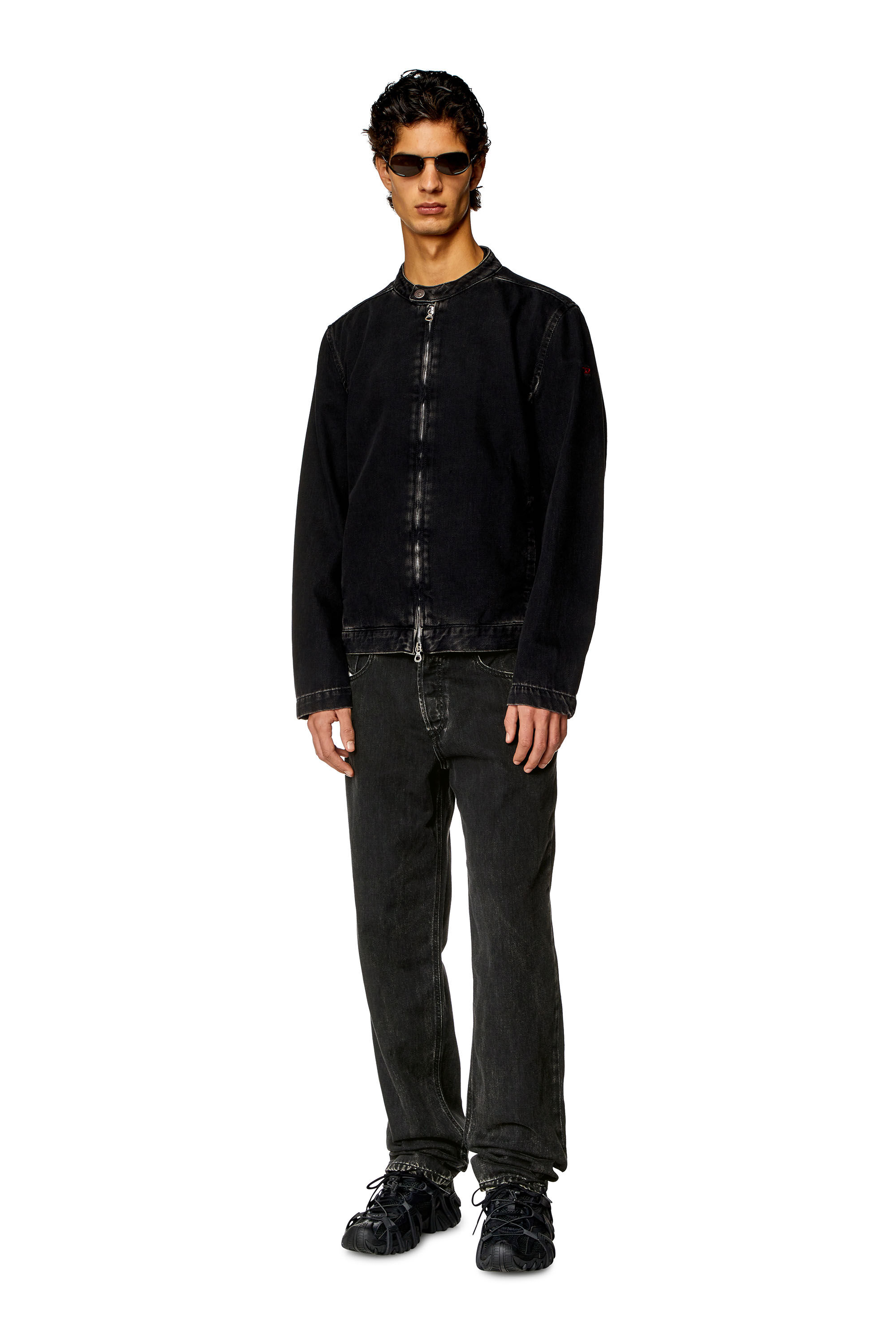 Diesel - Regular Jeans 2023 D-Finitive 068HN Homme, Noir/Gris foncé - Image 1