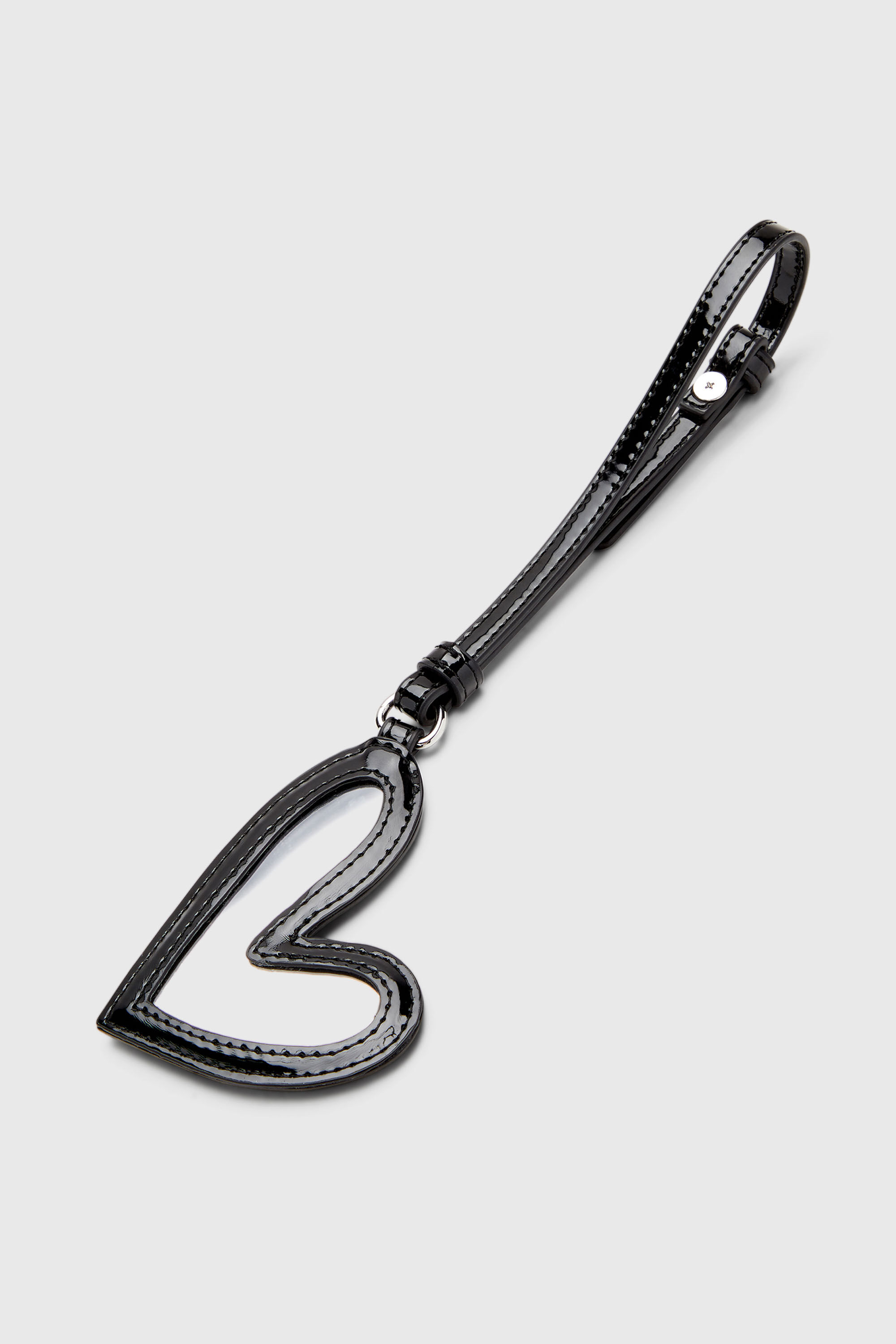 Diesel - PLAY MIRROR, Female's Mirror charm with glossy finish in Black - 2