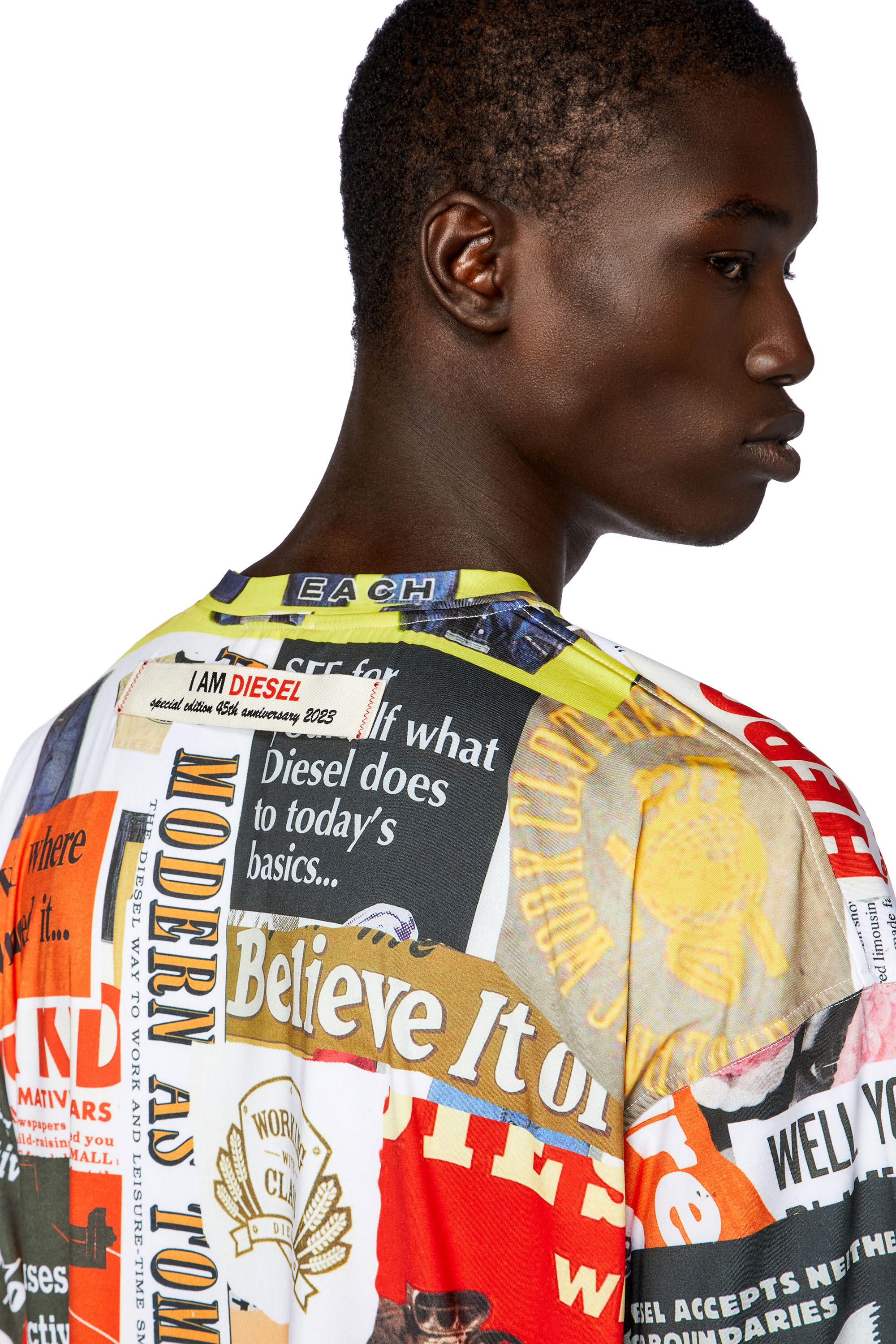 コレクション 23kt Women's 45th Anniversary graphic T-shirt | Diesel