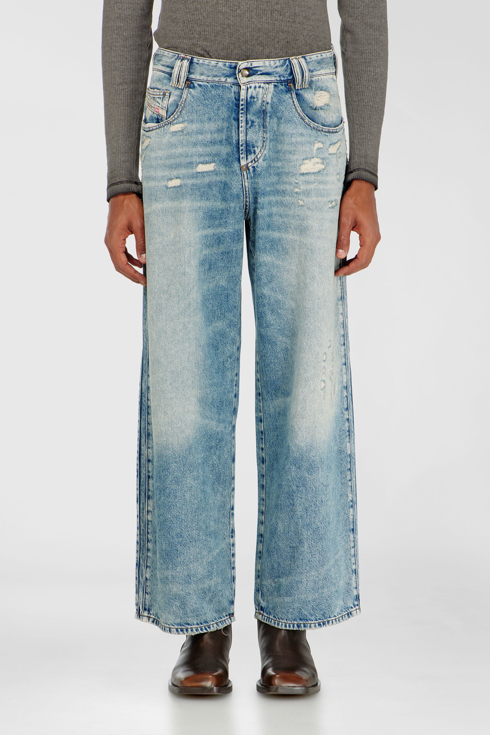 Diesel - Unisex's Relaxed Jeans 1982 D-Hakou 09Q76, null - 4