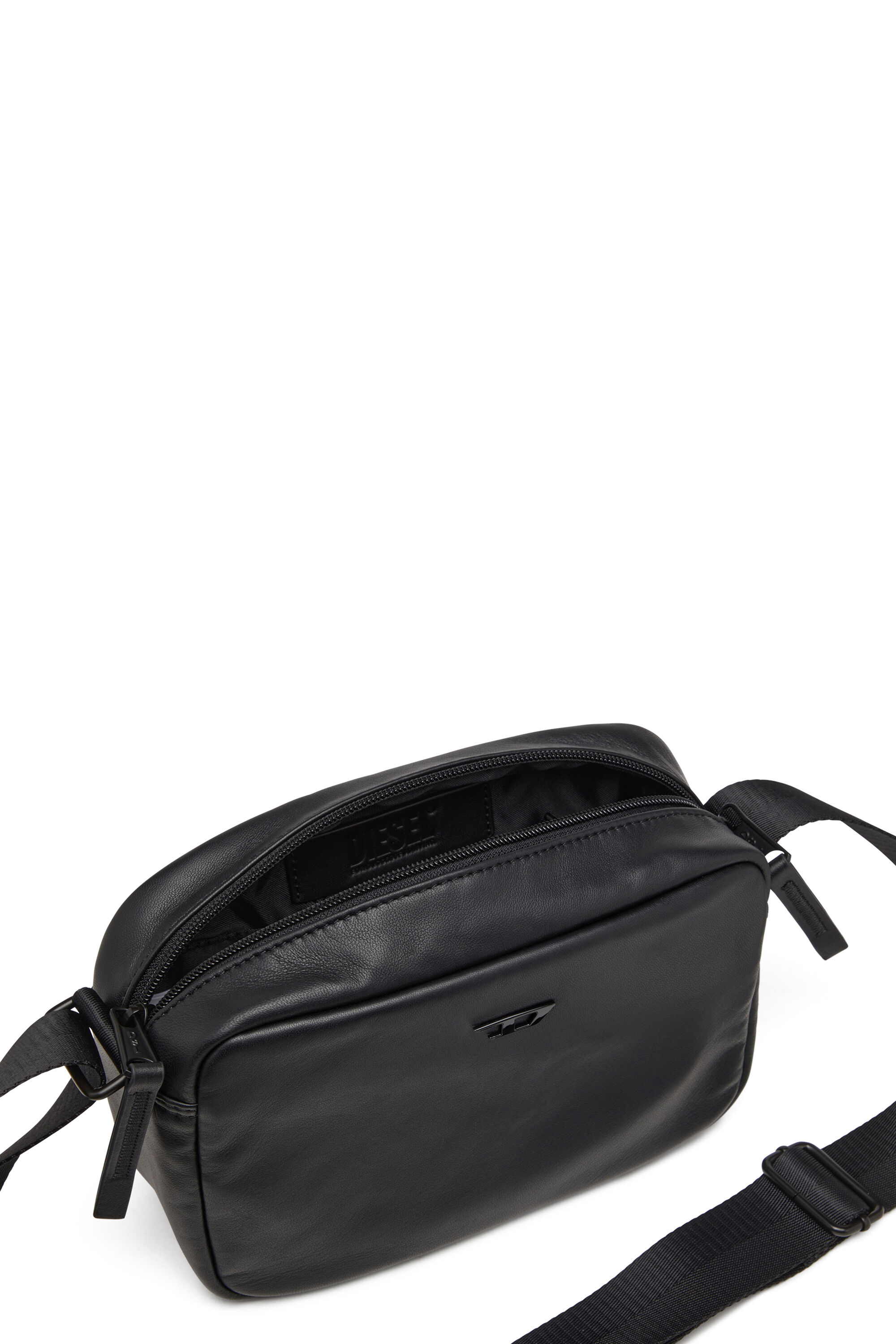 Men's Rave-Camera bag in nappa leather | Black | Diesel