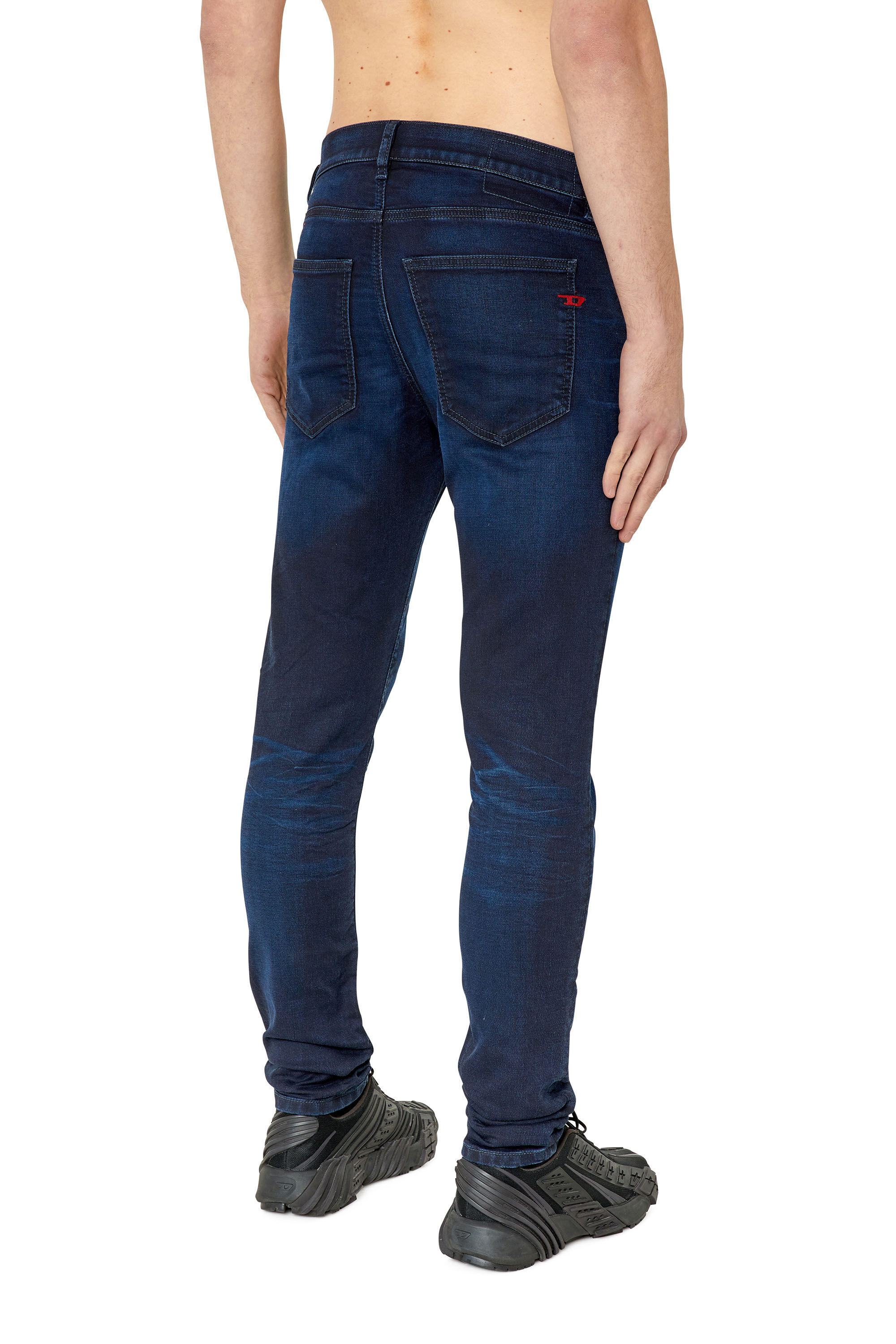 Diesel - Male's Slim 2060 D-Strukt Joggjeans® 068CU, Dark Blue - 4