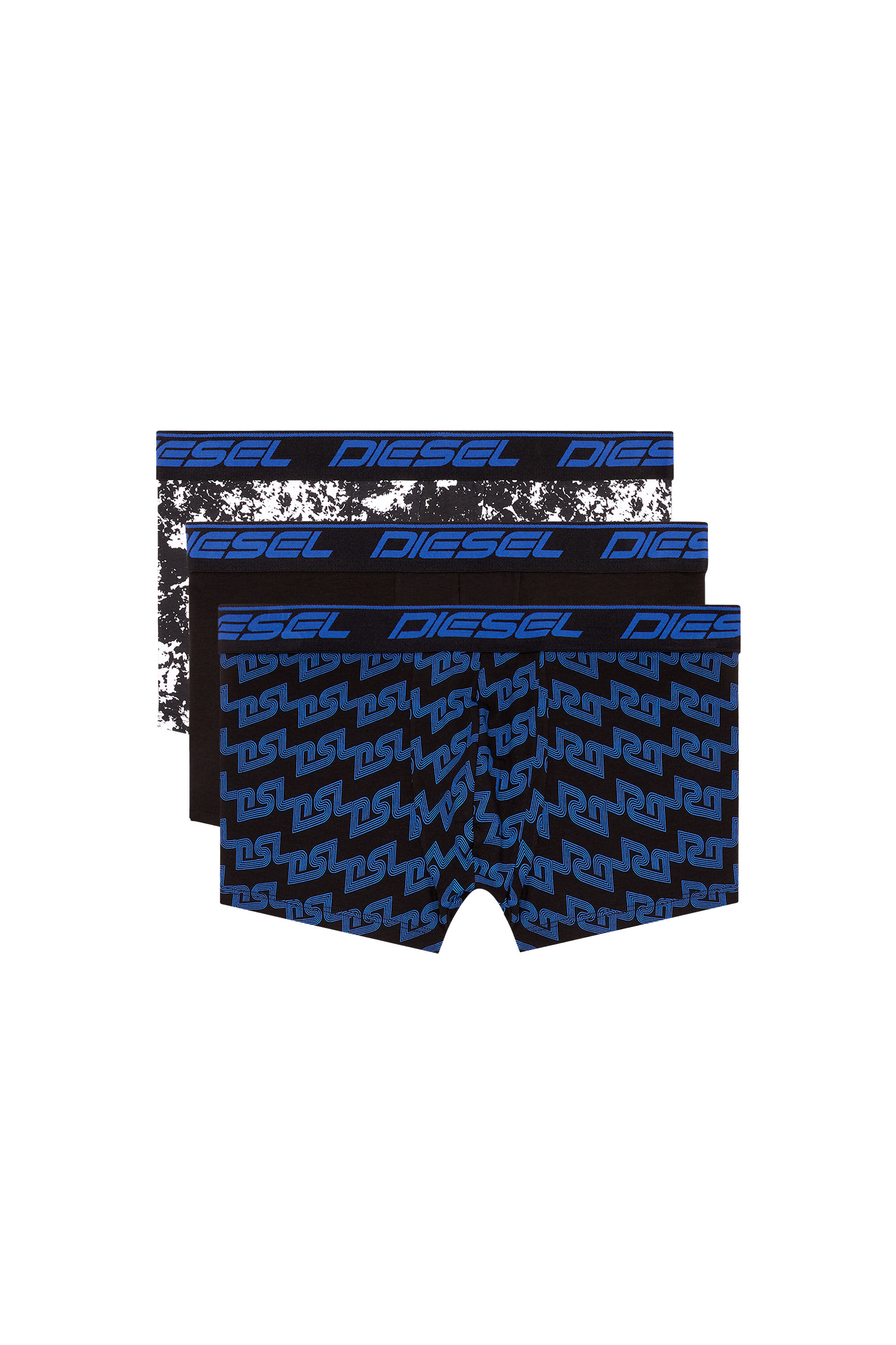 Diesel - UMBX-DAMIENTHREEPACK, Lot de trois boxers avec imprimé nuage Homme in Polychrome - 4