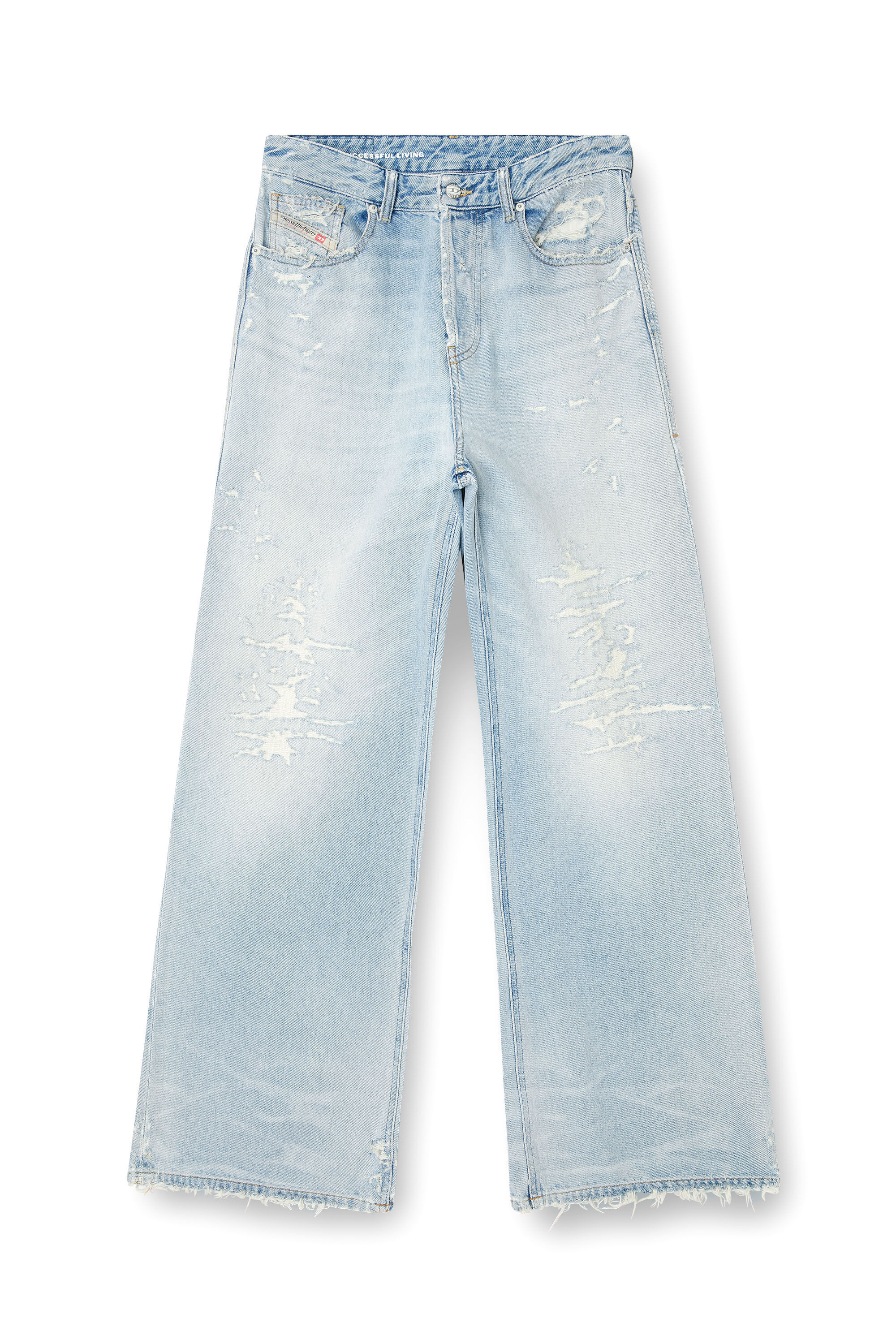 Women's Relaxed Jeans | Light Blue | Diesel 1996 D-Sire