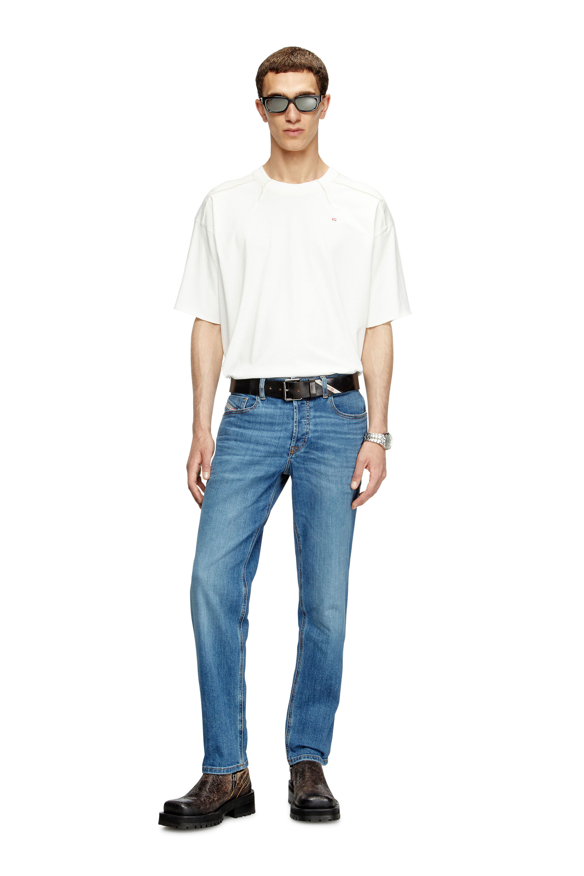 Men's Regular Jeans | Light Blue | Diesel 2023 D-Finitive