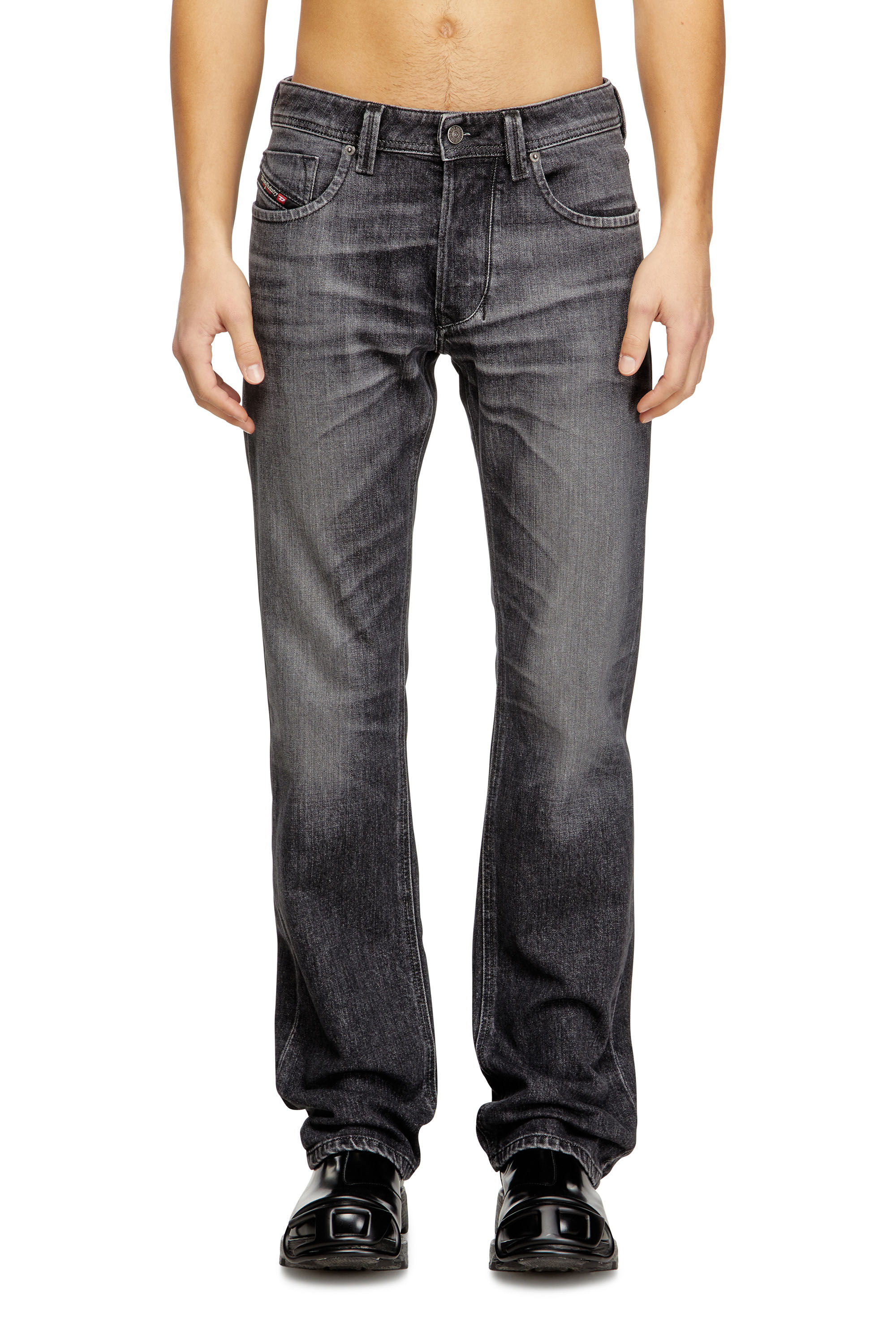 Men's Regular Jeans | Grey | Diesel 1985 Larkee
