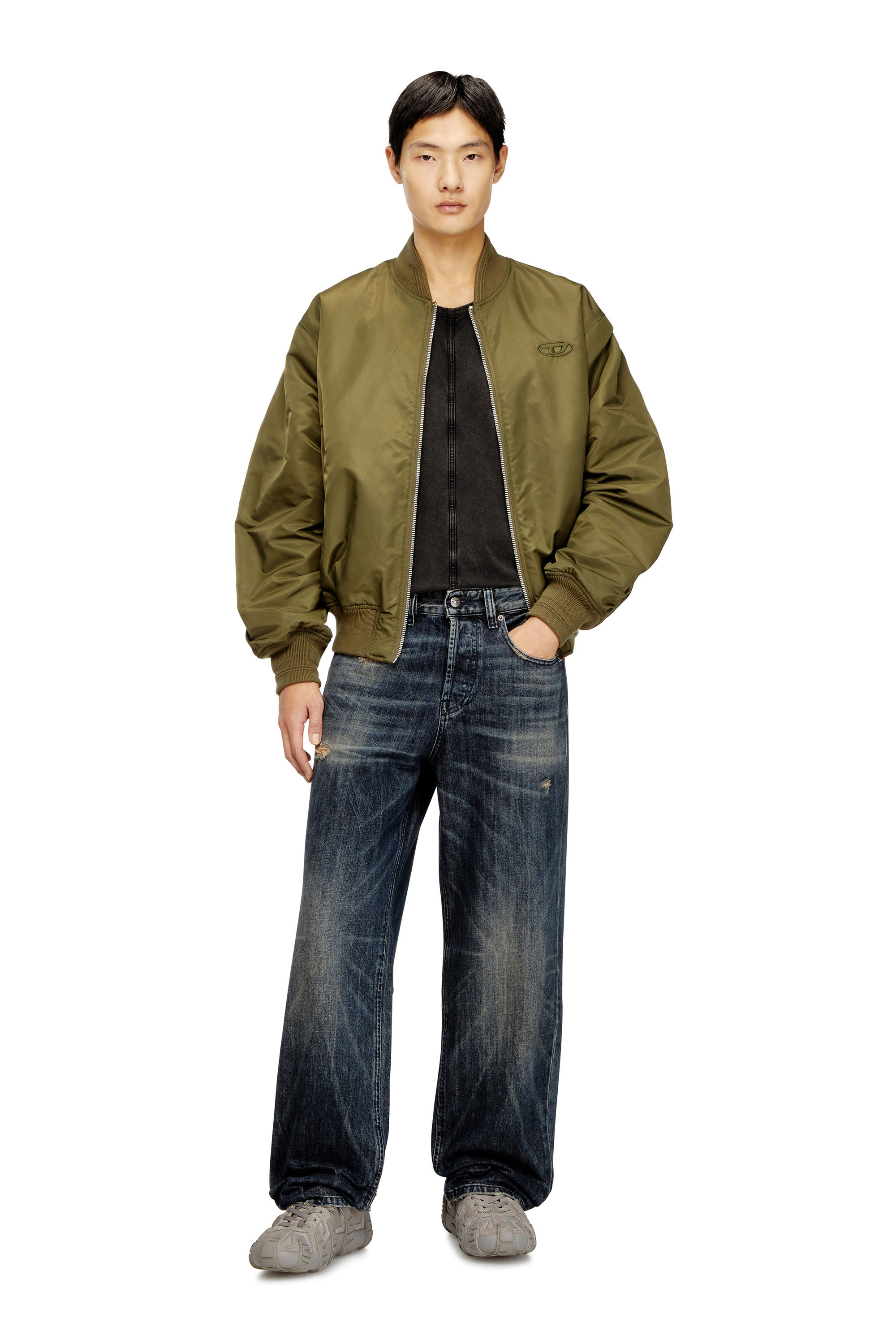 Men's Relaxed Jeans | Dark Blue | Diesel 2001 D-Macro