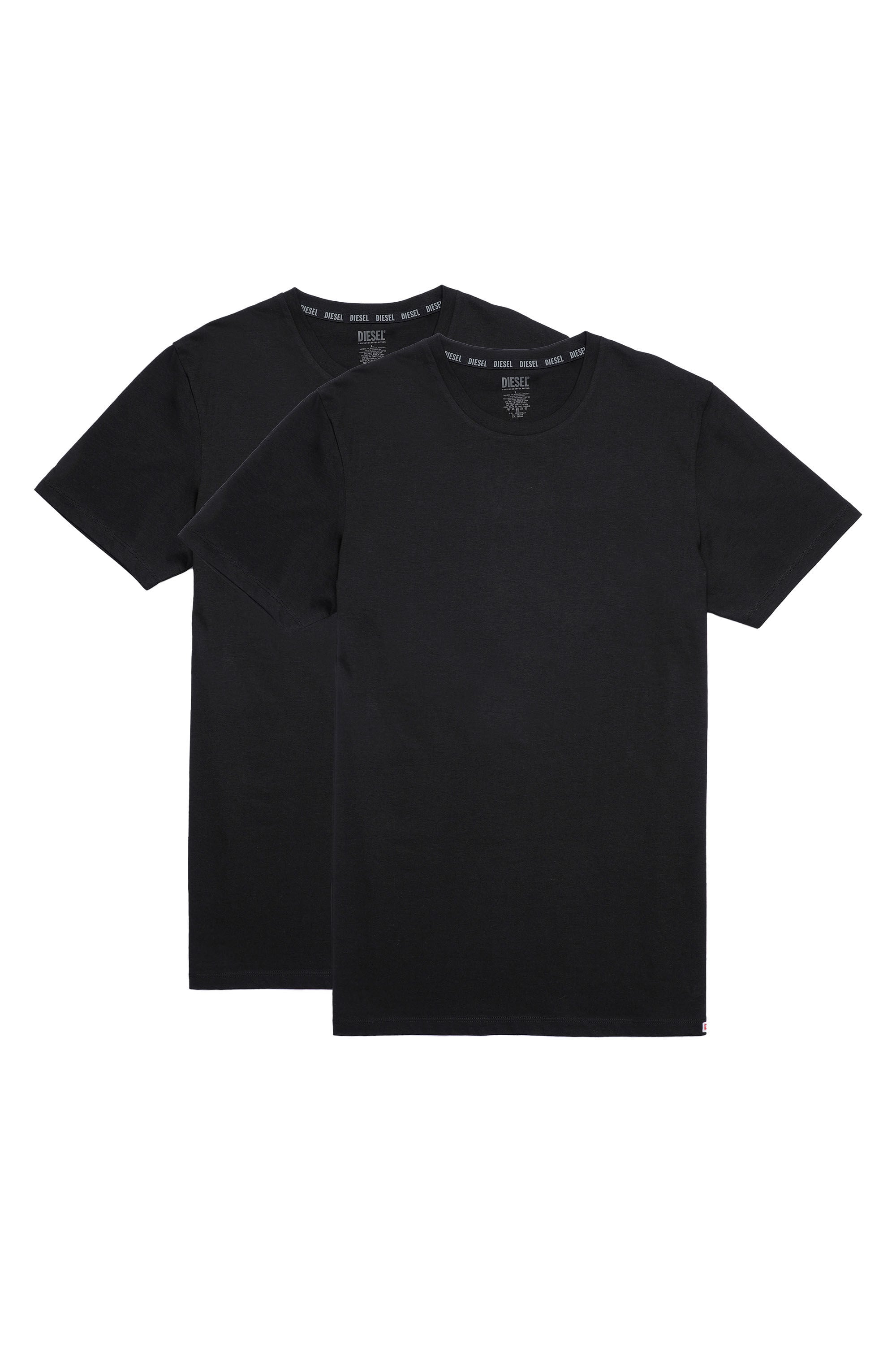 UMTEE-RANDAL-TUBE-TW Man: Two-pack of T-shirts with D patch | Diesel
