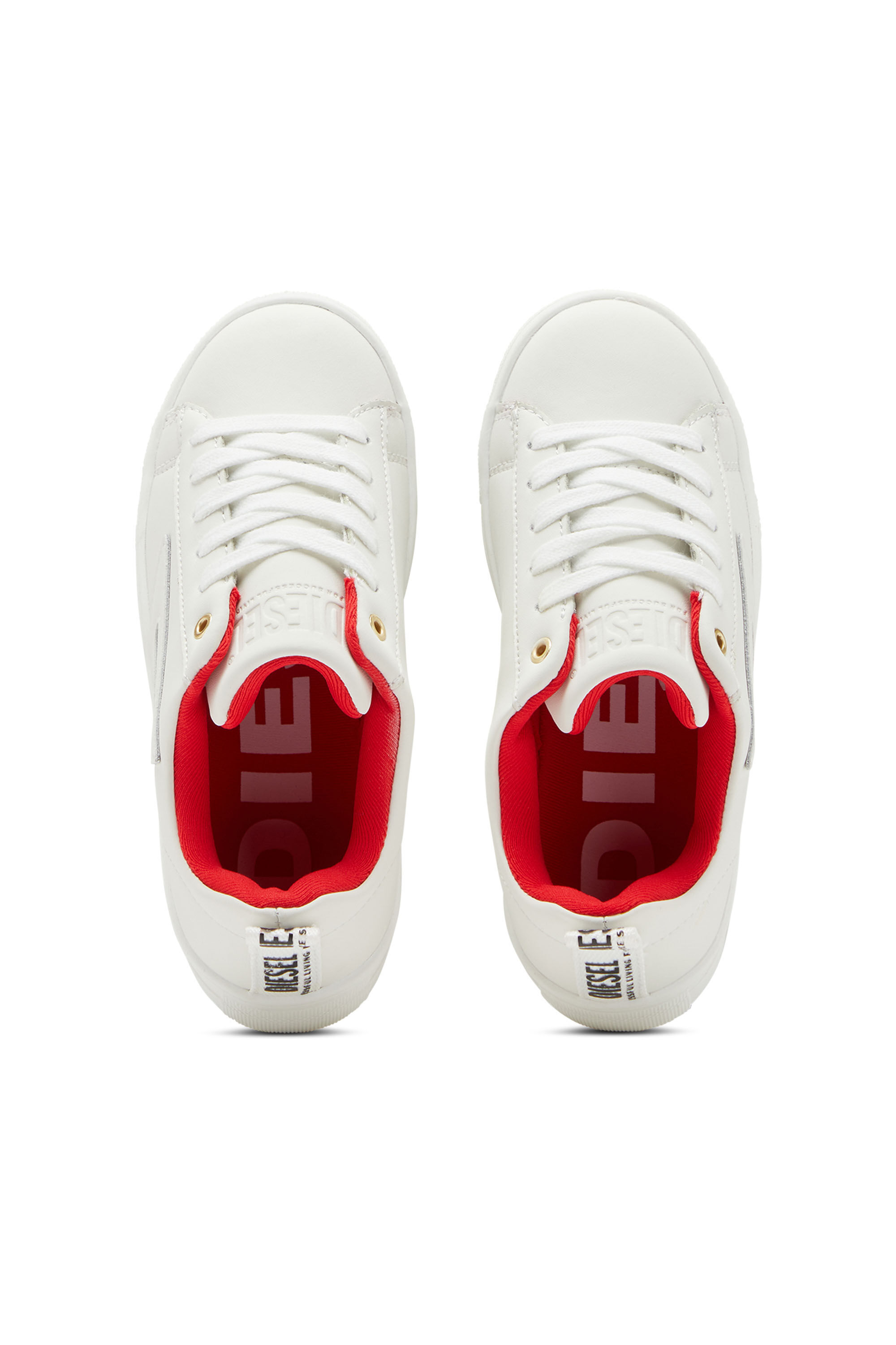 S-VANEELA LC: Leather platform sneakers | Diesel S-VANEELA LC: Leather platform sneakers | Diesel