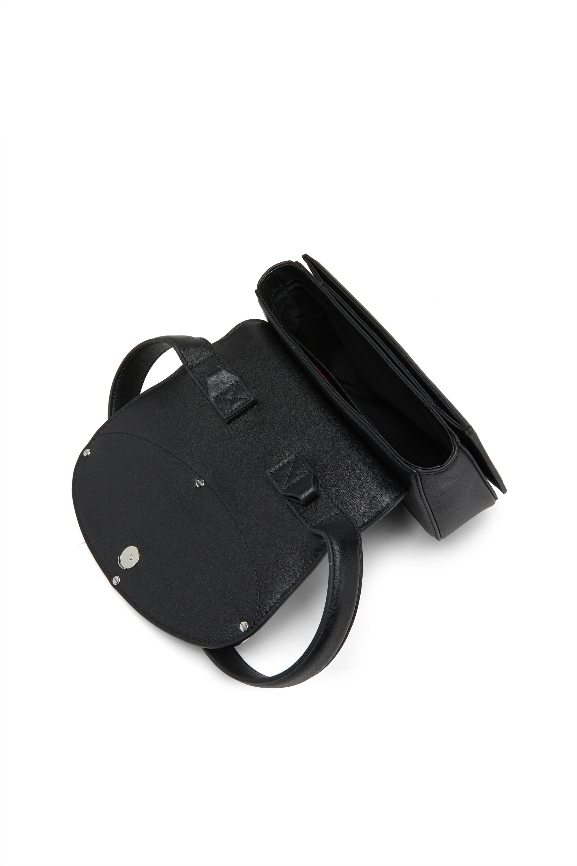 Women's 1DR-Iconic shoulder bag in nappa leather | Black