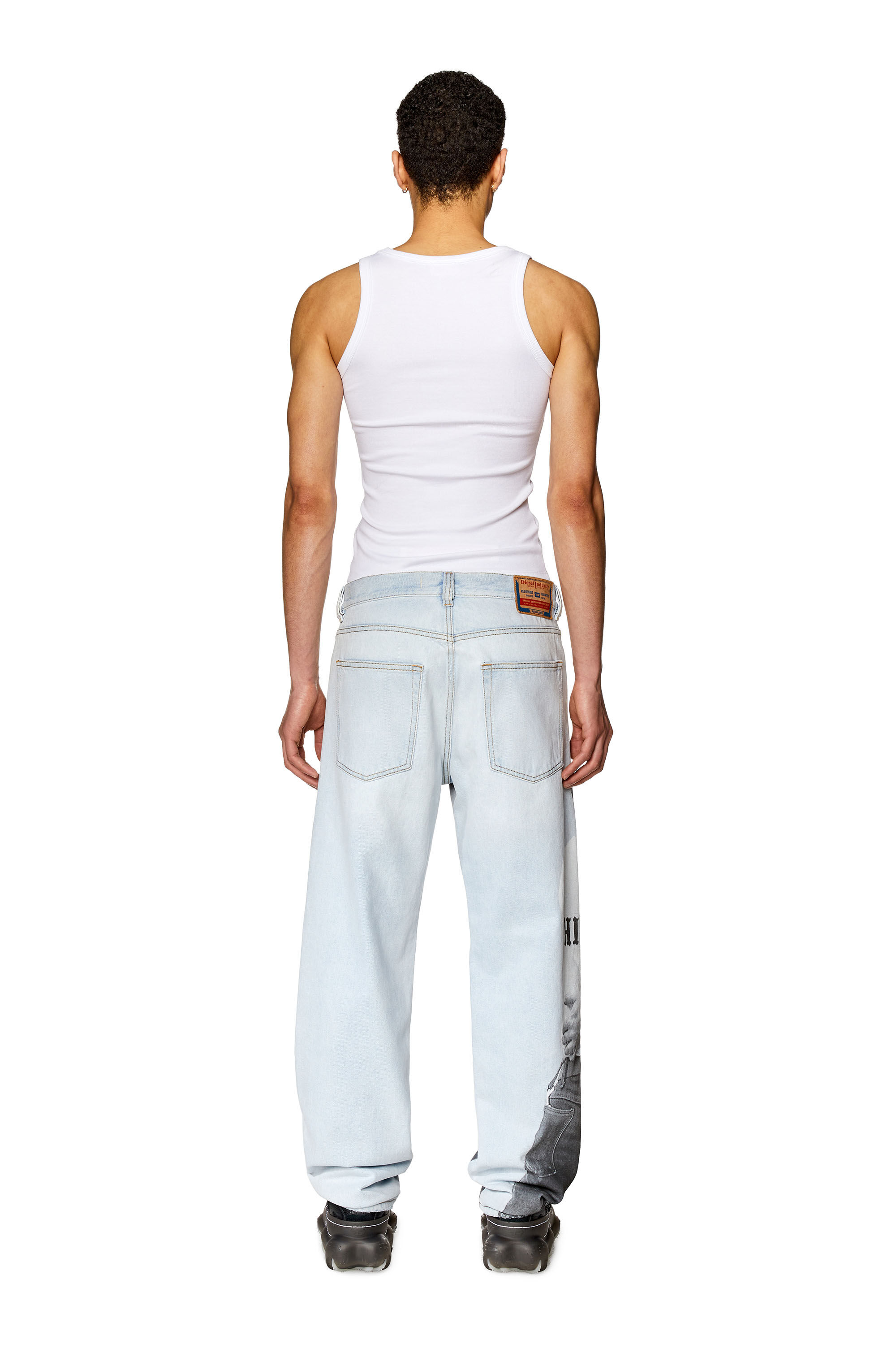 Diesel - Male's Straight Jeans 2010 D-Macs 007U4, Light Blue - 4