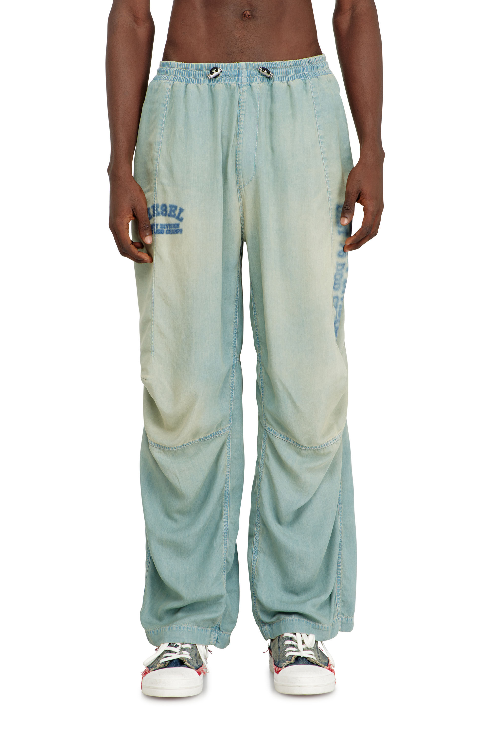 Women's Relaxed Jeans | Light Blue | Diesel D-Pari