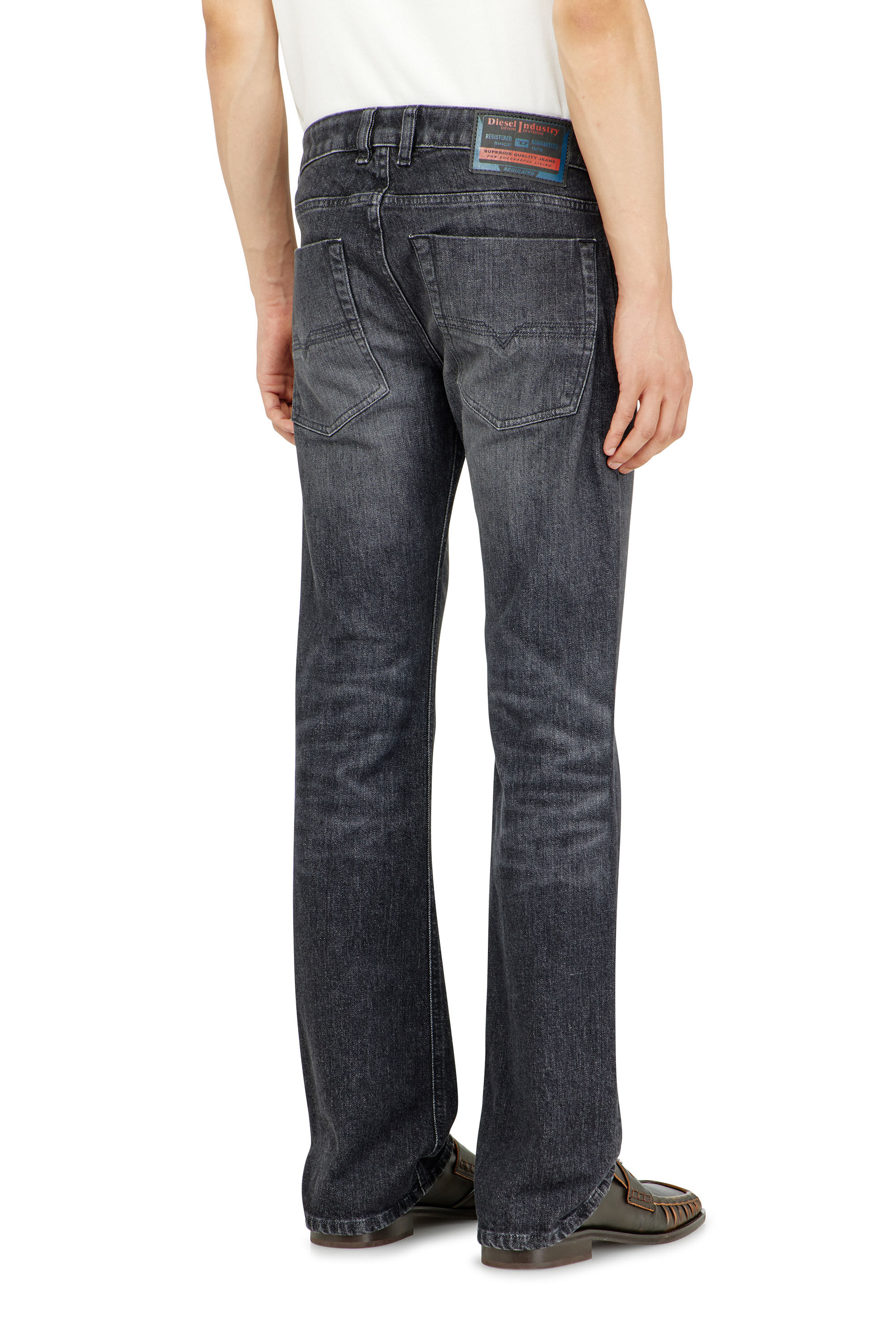 Men's Bootcut Jeans | Low Waist 2007 ZatinyBlack/Dark grey | Diesel US
