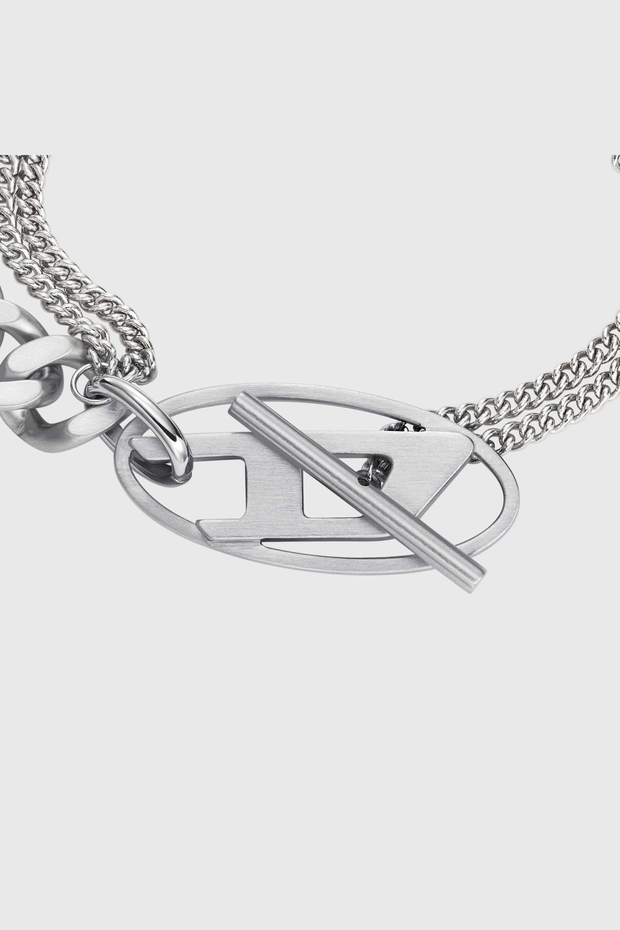 Diesel - DX1550040 JEWEL, Pulsera de cadena de acero inoxidable Unisex in Plateado - 2