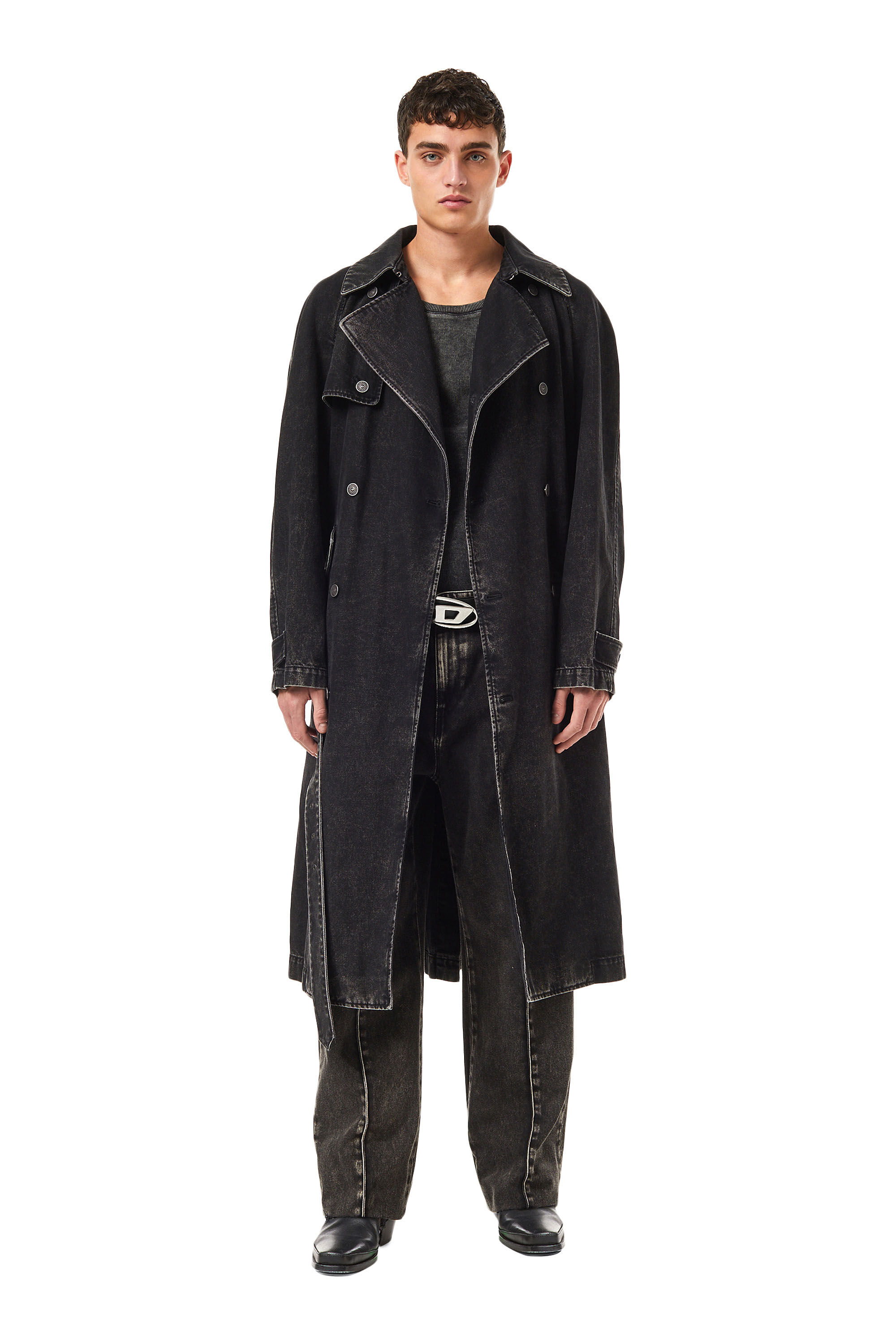D-DELIRIOUS DOUBLE BREASTED TRENCH COAT, 