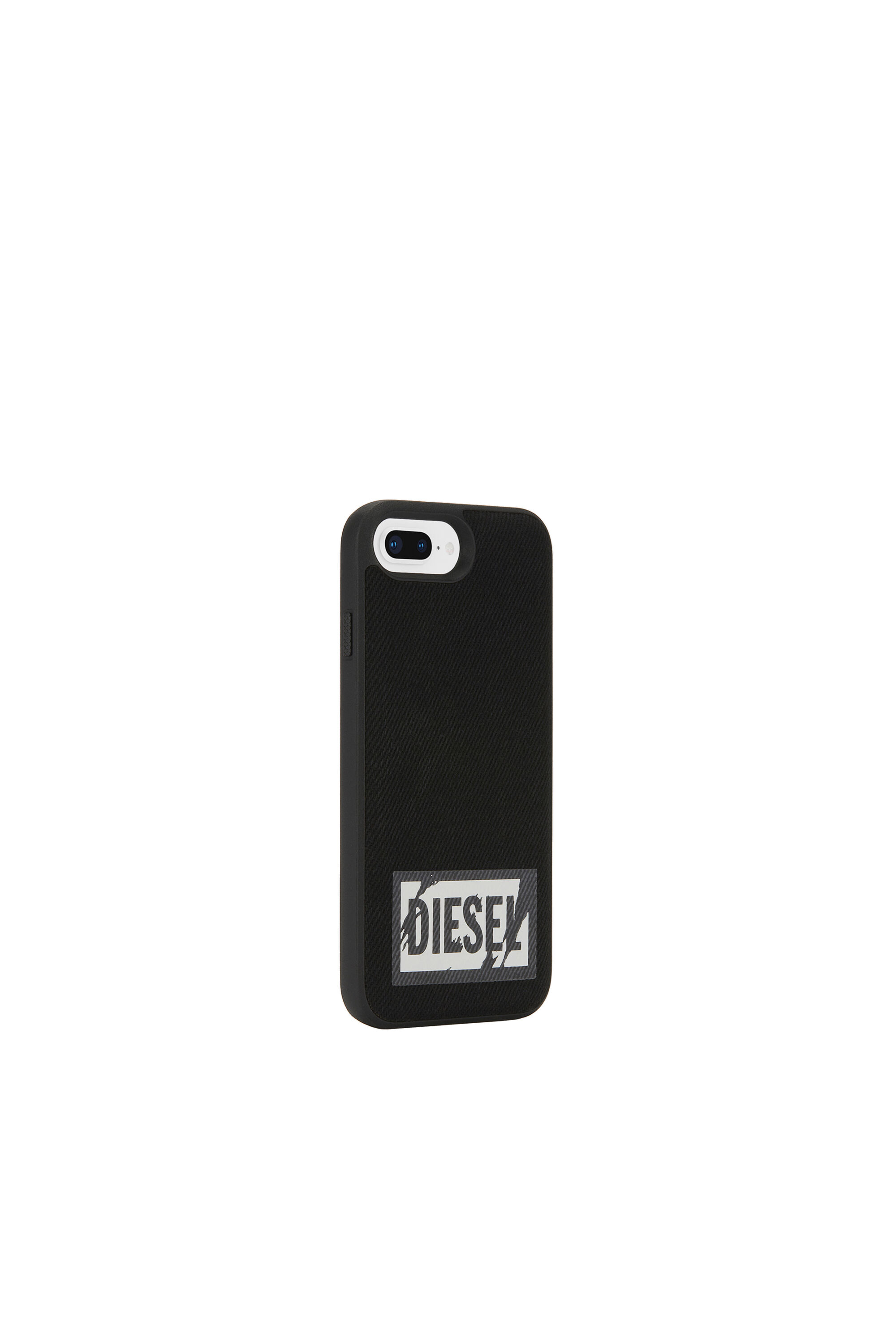 Diesel - BLACK DENIM IPHONE 8 PLUS/7 PLUS/6S PLUS/6 PLUS CASE, Funda negra para iPhone 8 Plus/7 Plus/6s Plus/6 Plus Unisex in Negro - 4