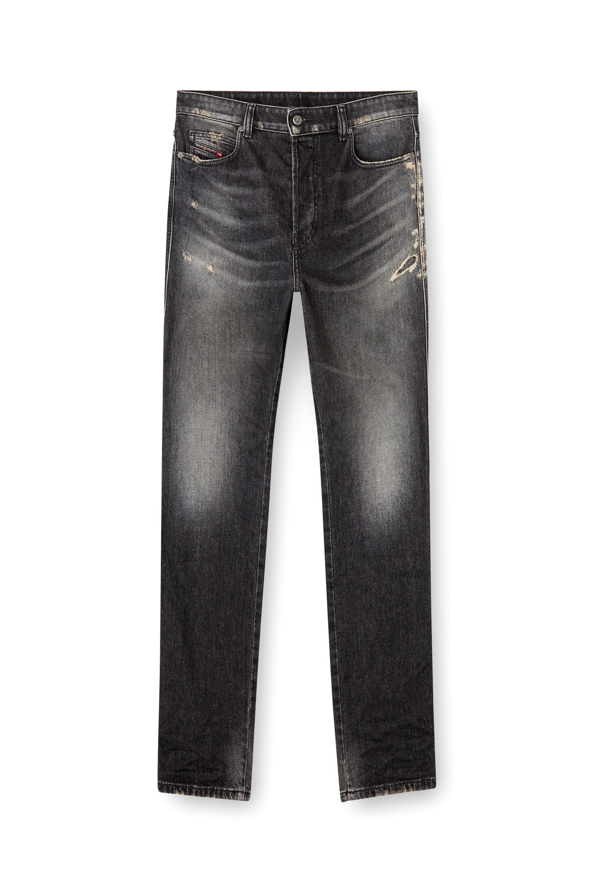 Diesel - Man's Slim Jeans 1993 D-Vyl 09M54, Black/Dark grey - 2