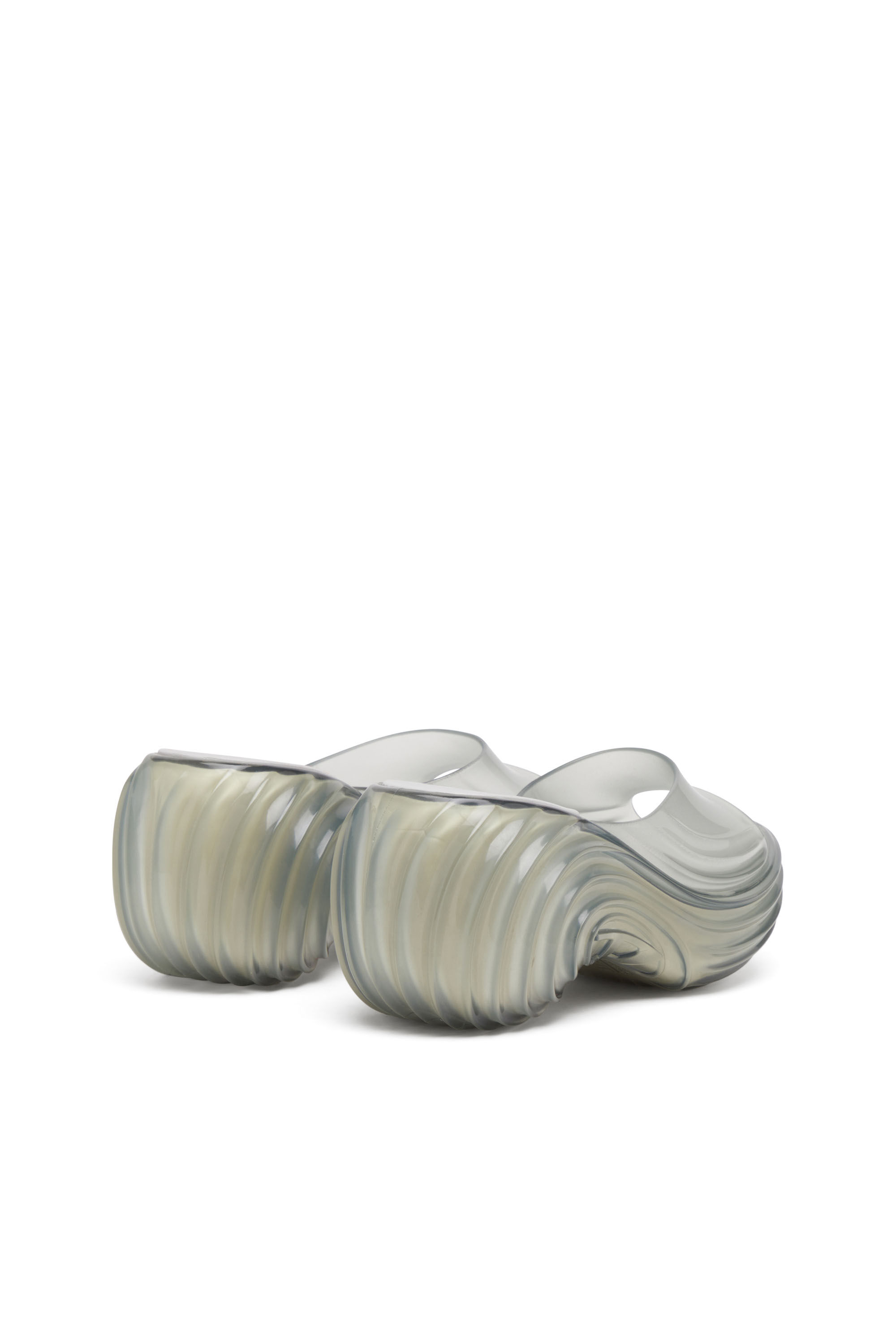 国内直営【DIESEL】melissa quantum platform サンダル 送料込 MELISSA QUANTUM PLATFORM Platform mule in Melflex®｜レッド
