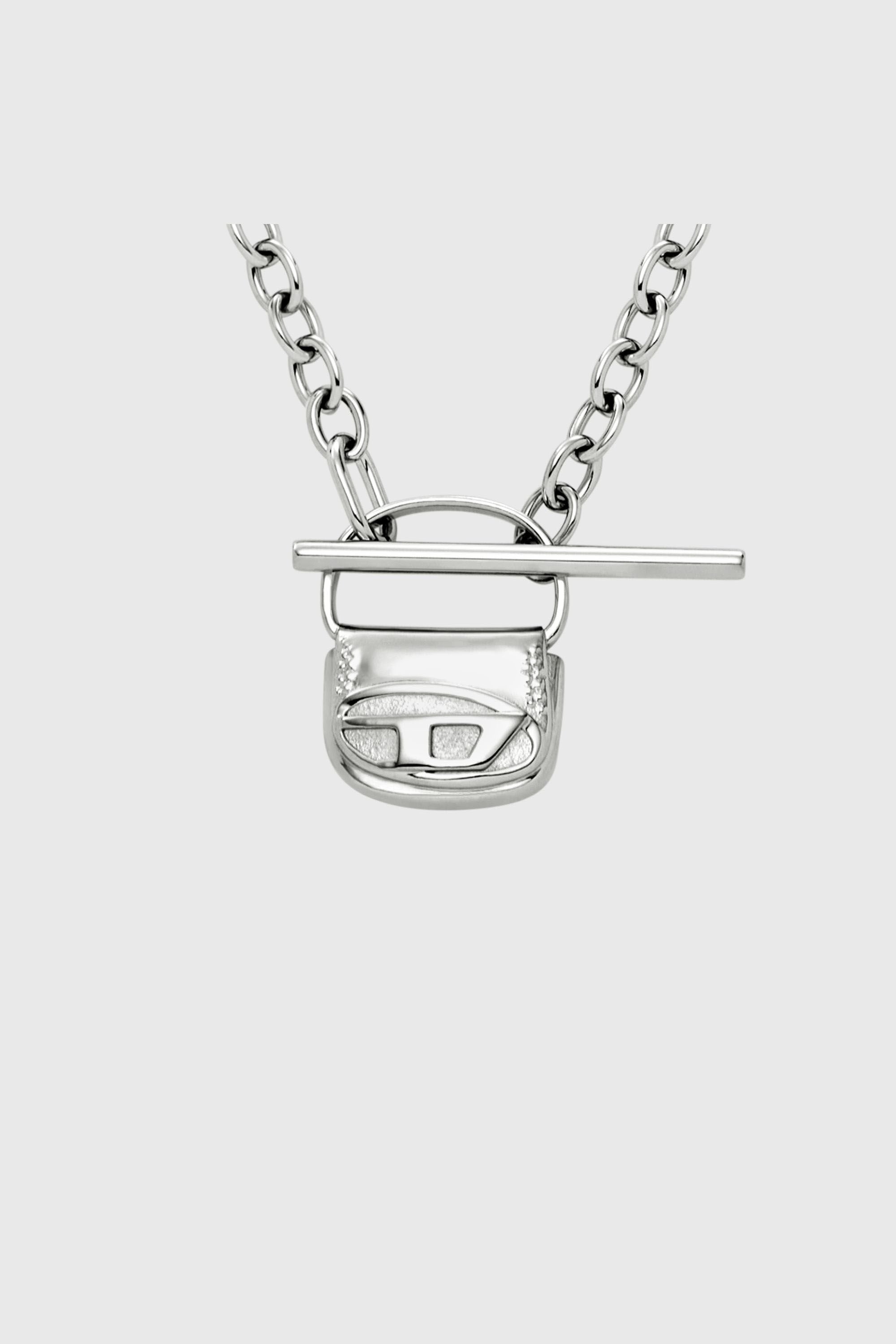 Diesel - DX1593040 JEWEL, Collar de acero inoxidable Unisex in Plateado - 2