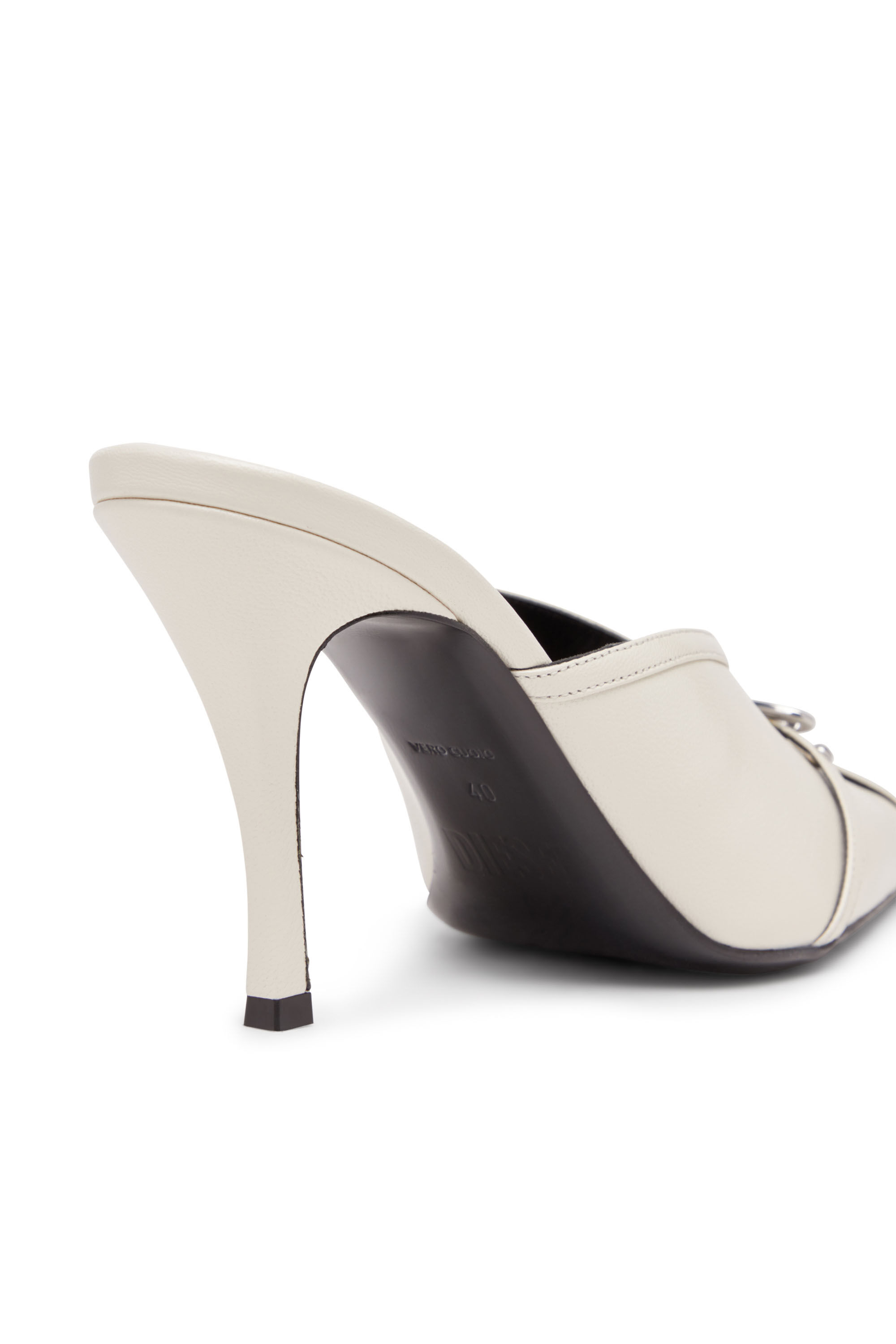 Diesel - D-ELECTRA ML, Woman's D-Electra ML - Stiletto mules with cage upper in null - 5