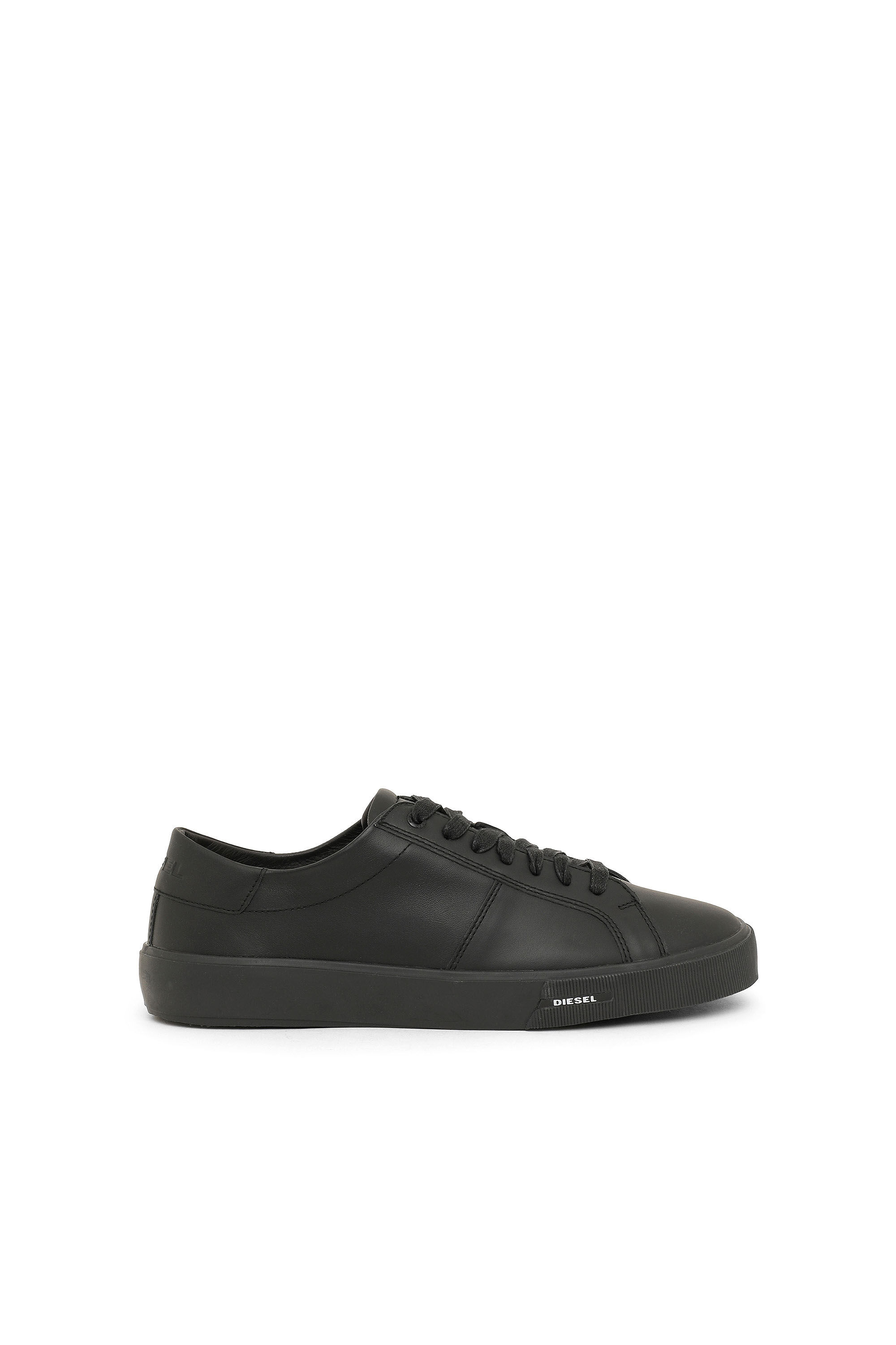 Diesel - S-MYDORI LC, Male's Low-top sneakers in leather in Black - 1