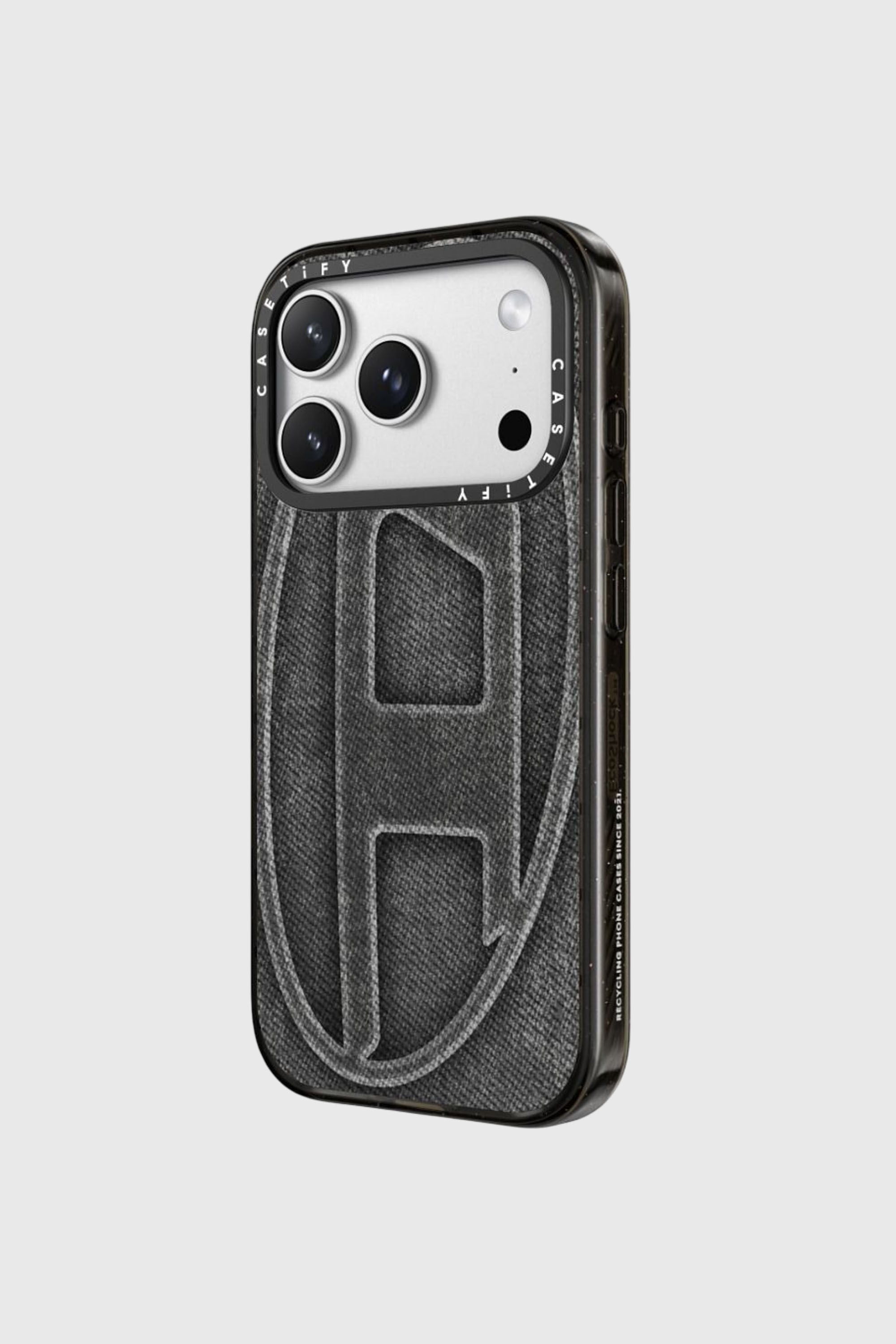 Diesel - 60536 MOULDED CASE, Unisex's Oval D impact case for iPhone 17 Pro in Black - 2