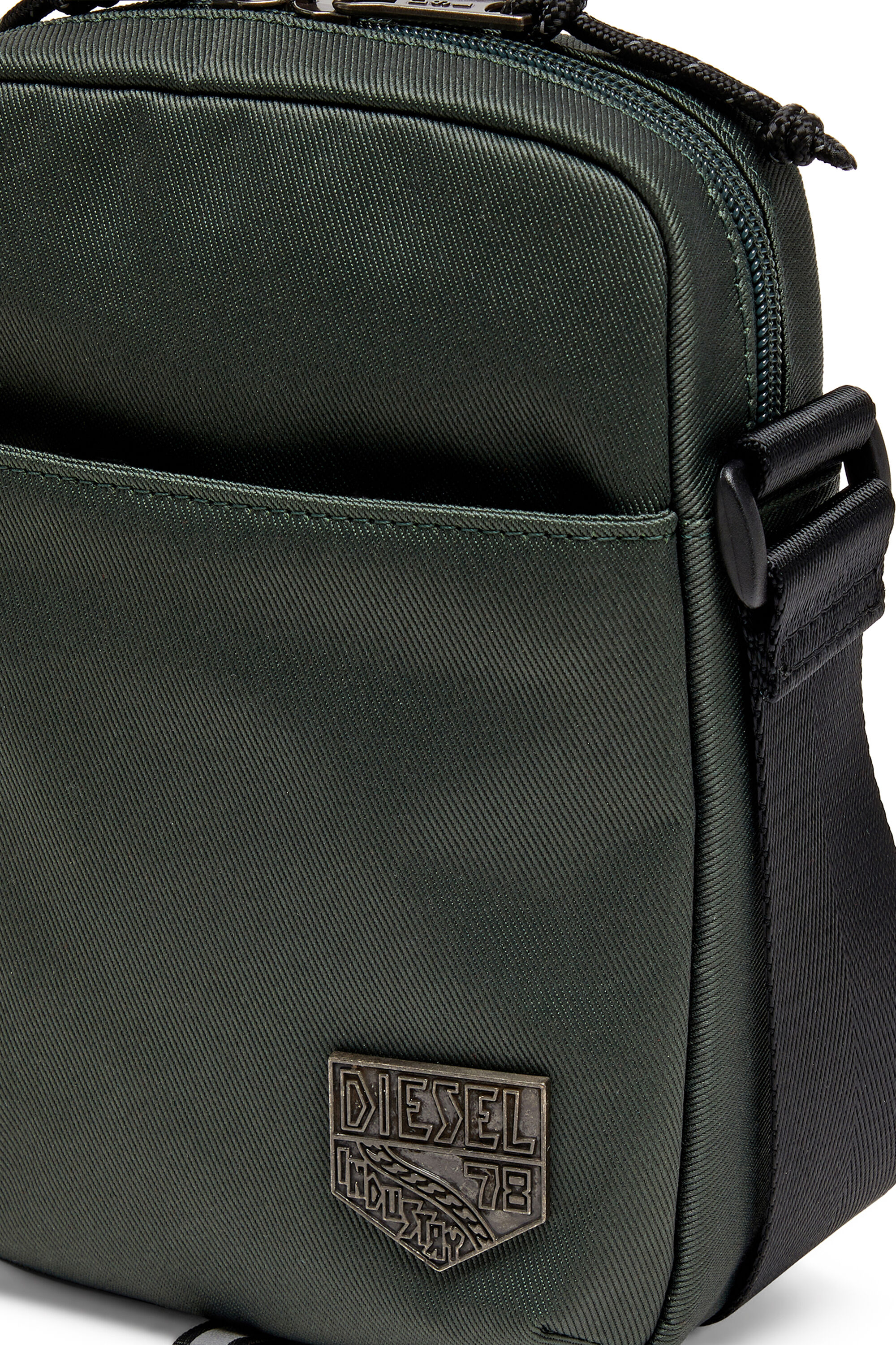 Women's D-Pack - Crossbody bag with emblem logo | Green | Diesel