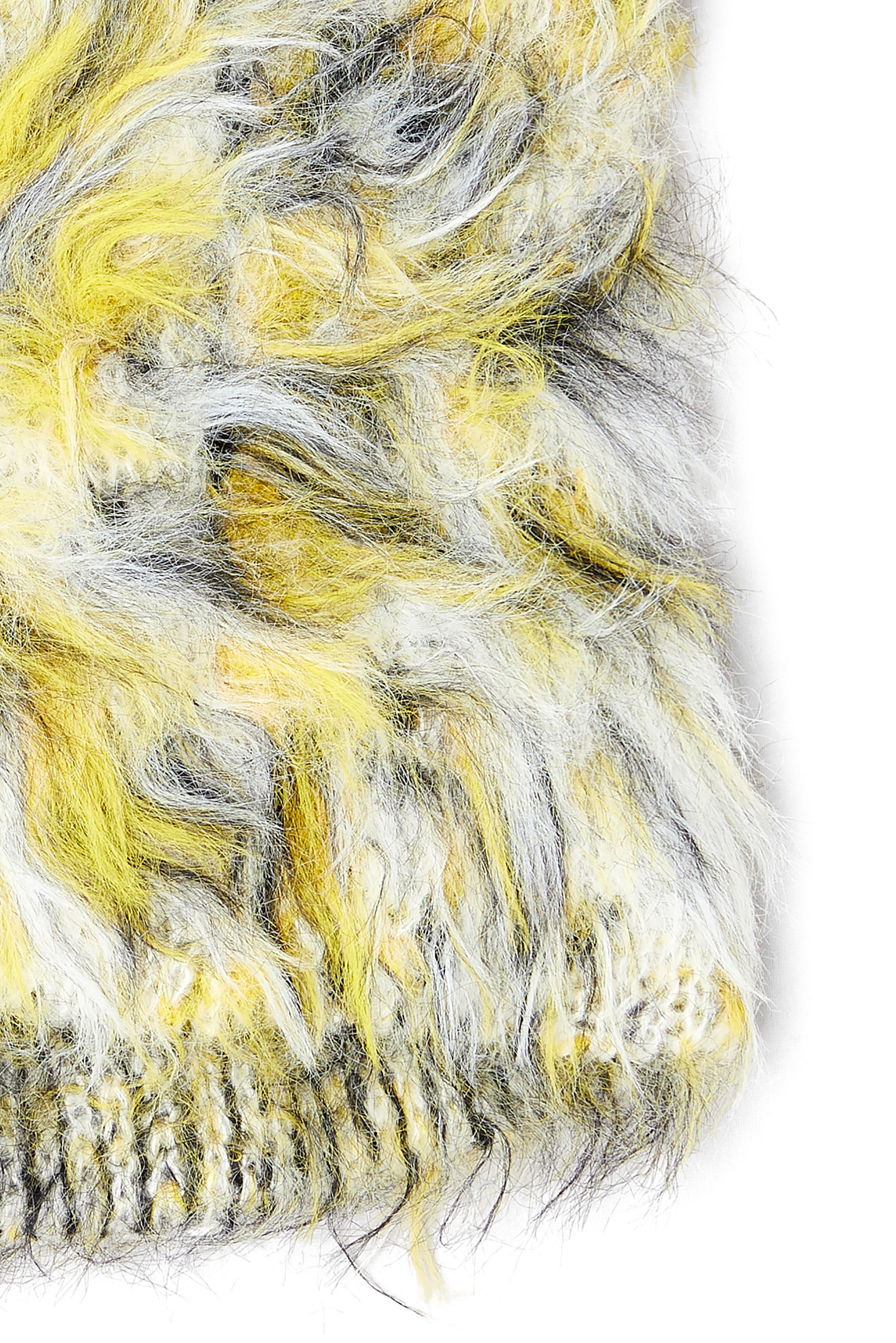 Diesel - K-EREN, Cache-cou en maille jacquard duveteuse Mixte in Polychrome - 3