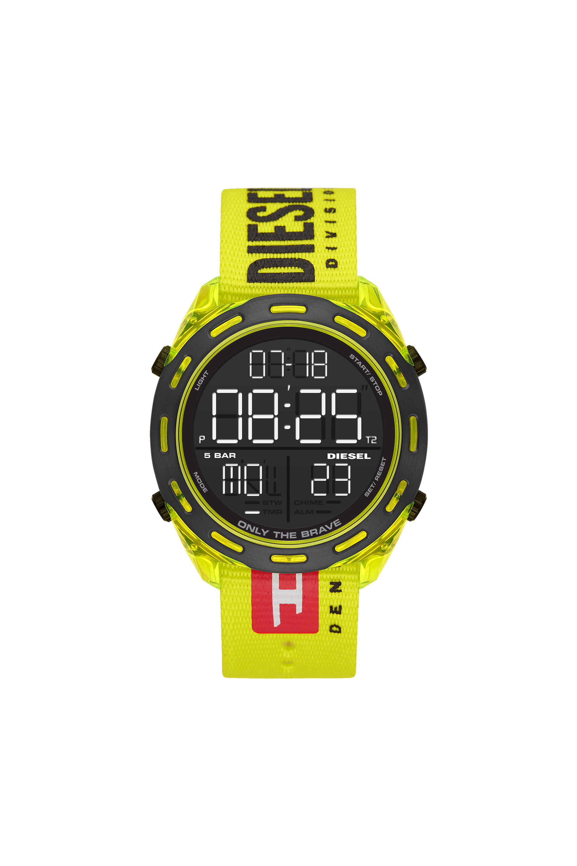 Croco Diesel Led Watch Watch CROCO DIGI Diesel Color Black