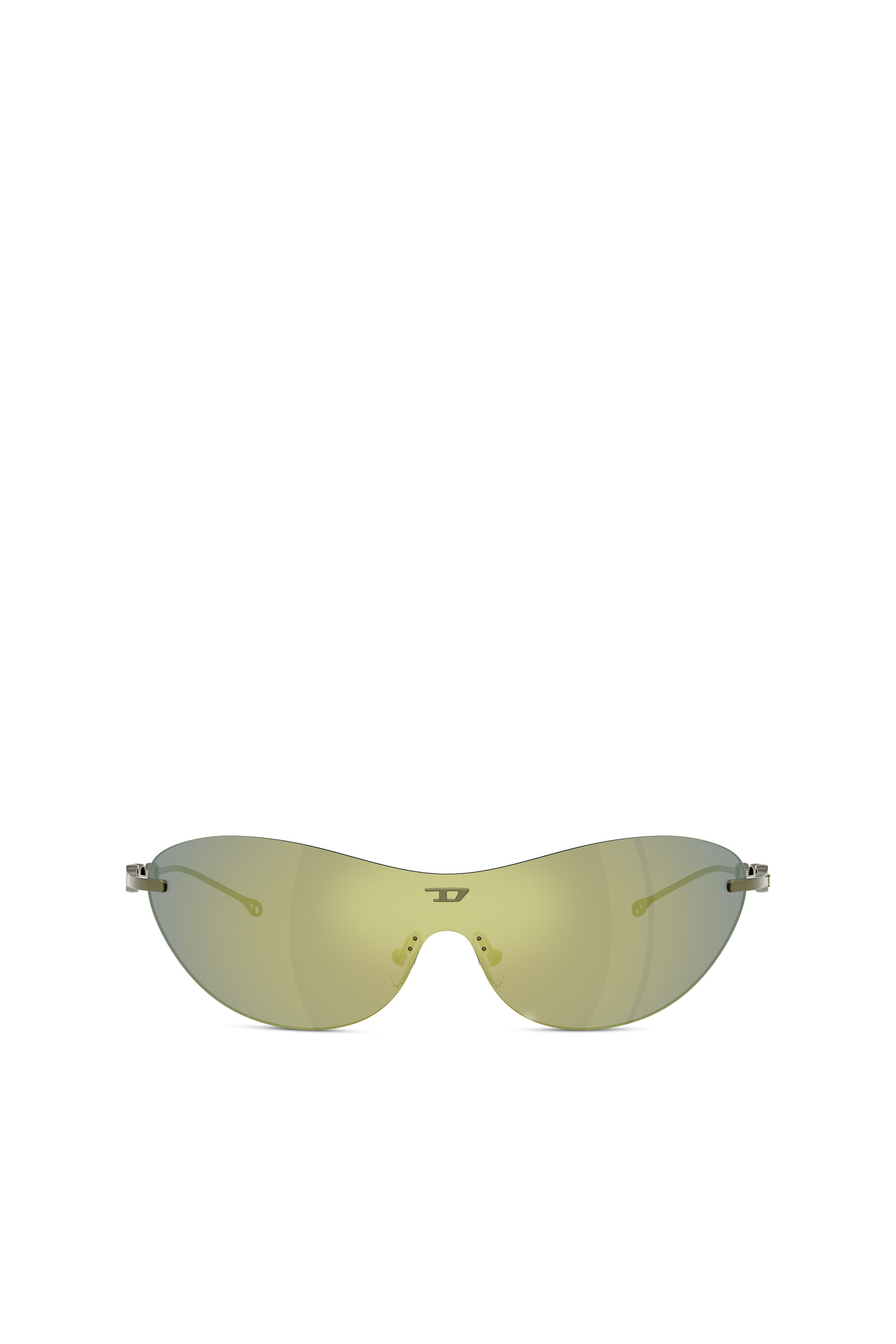 Women's Iconic oval sunglasses | Green | Diesel