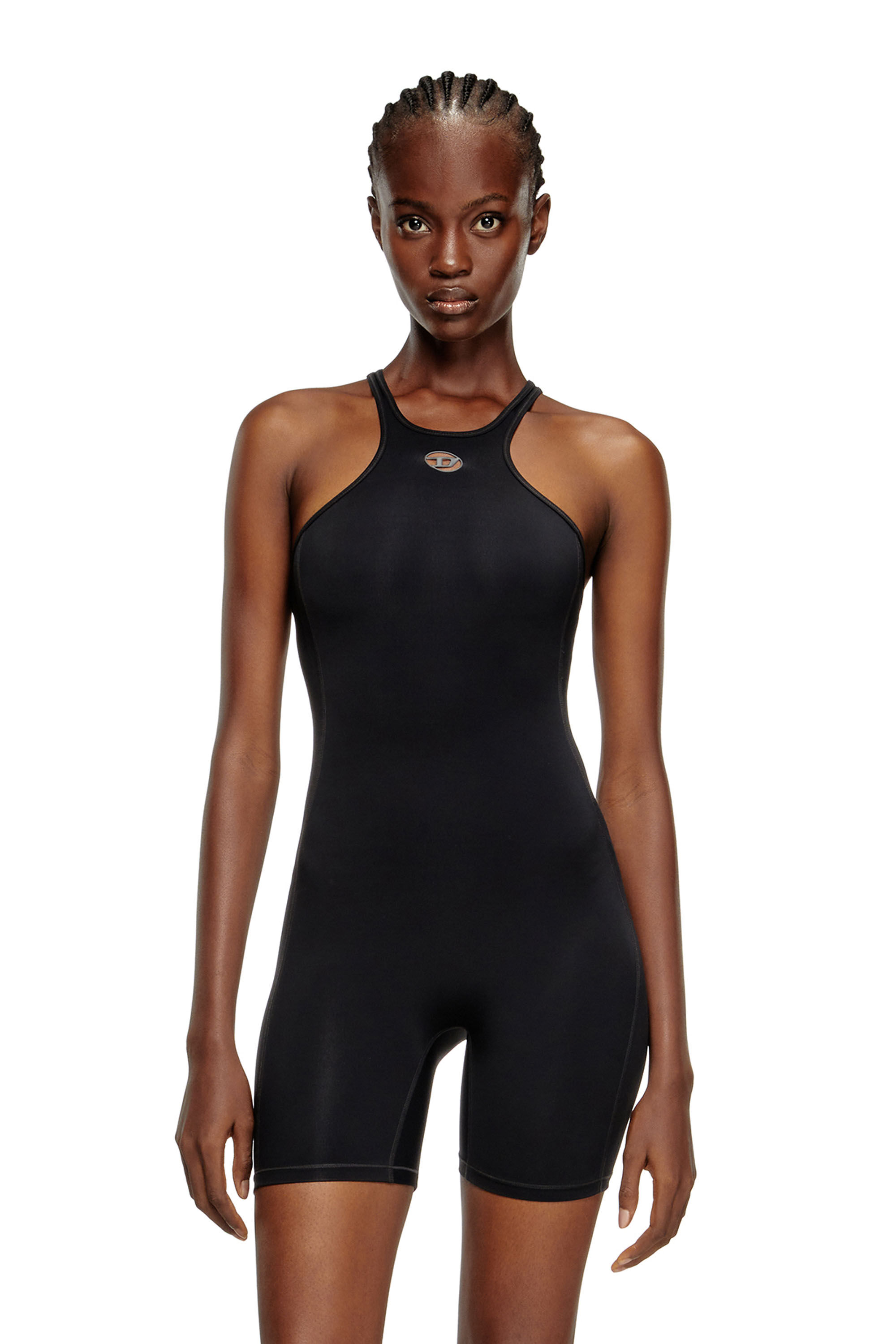 Women's Racer back playsuit | Black | Diesel