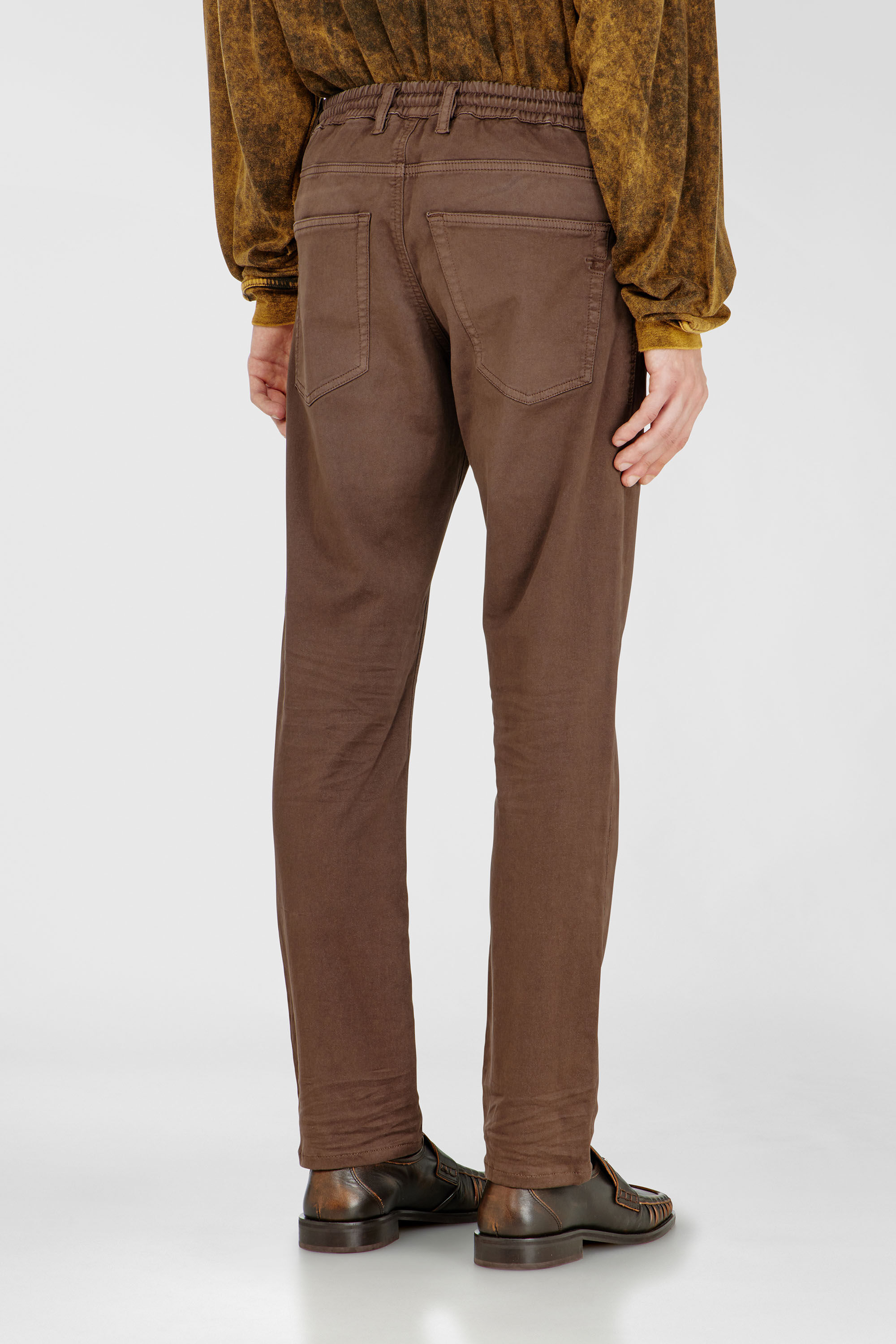 Men's Regular Jeans | Regular Waist 2032 D-Krooley Joggjeans®Brown Men's Regular Jeans | Regular Waist 2032 D-Krooley Joggjeans®Brown