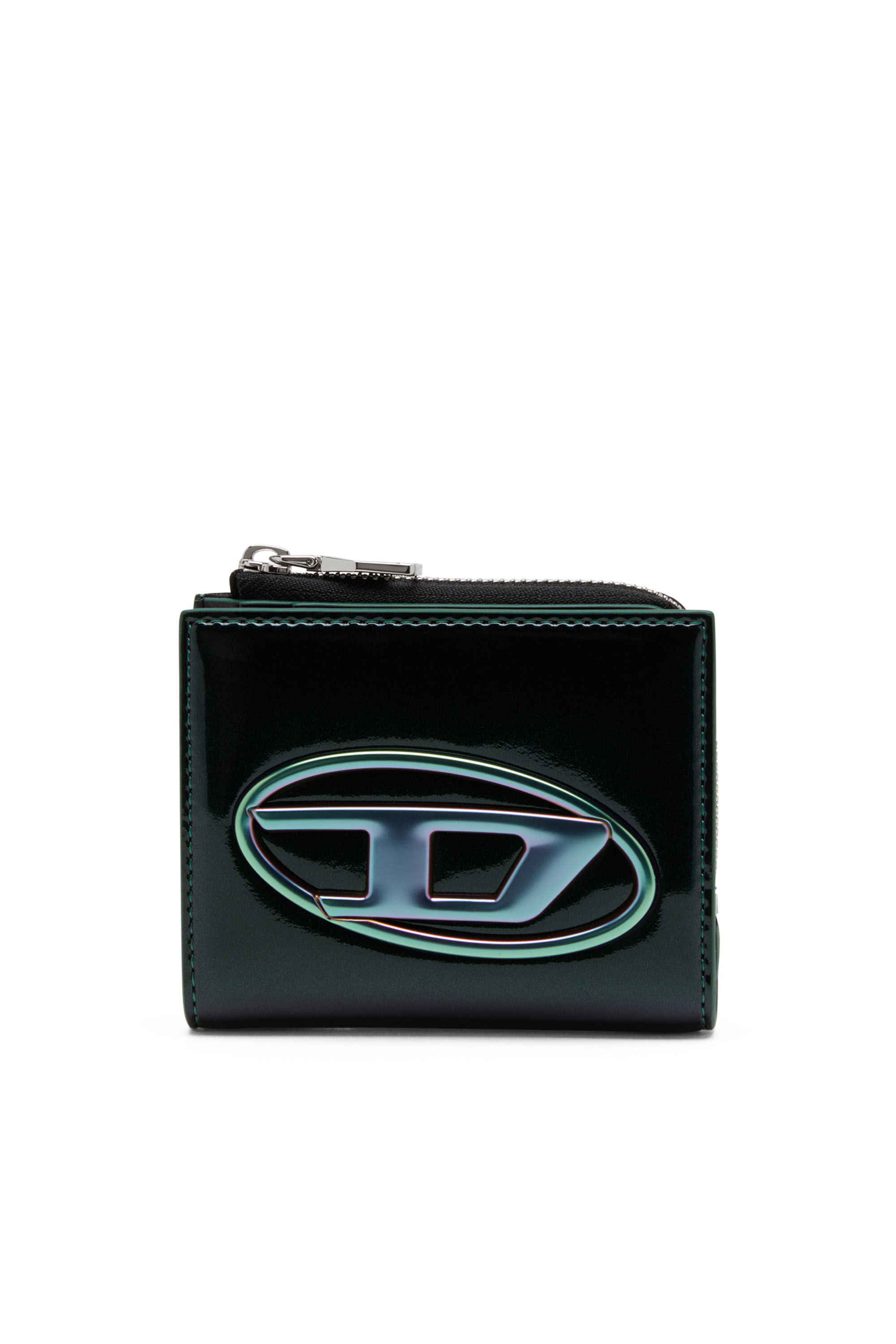 小物 Diesel 1dr Card Holder Zip L Women's Iridescent bi-fold card holder | Multicolor | Diesel