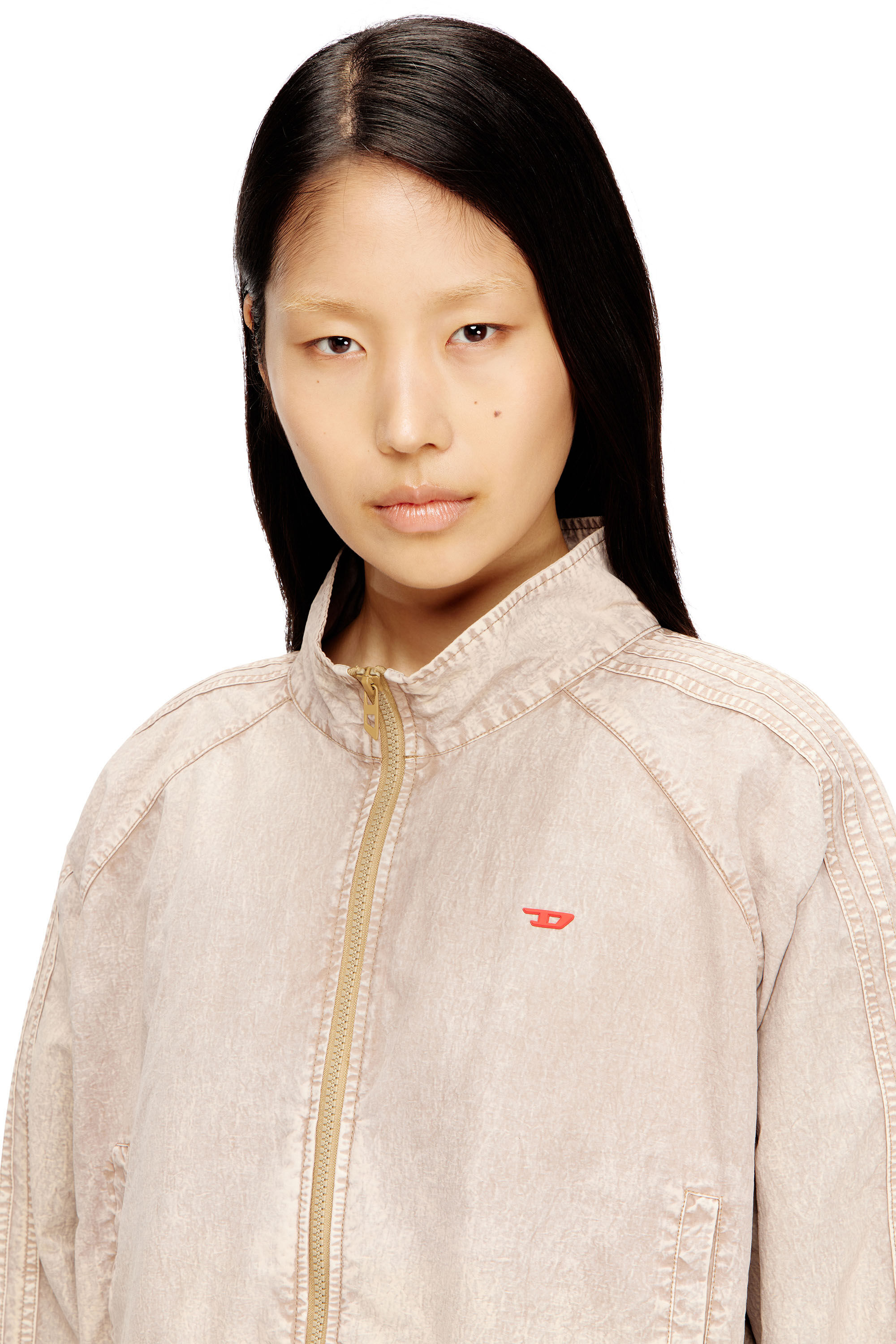 Diesel - G-ARDEN, Woman's Windbreaker in treated Taslan in null - 3