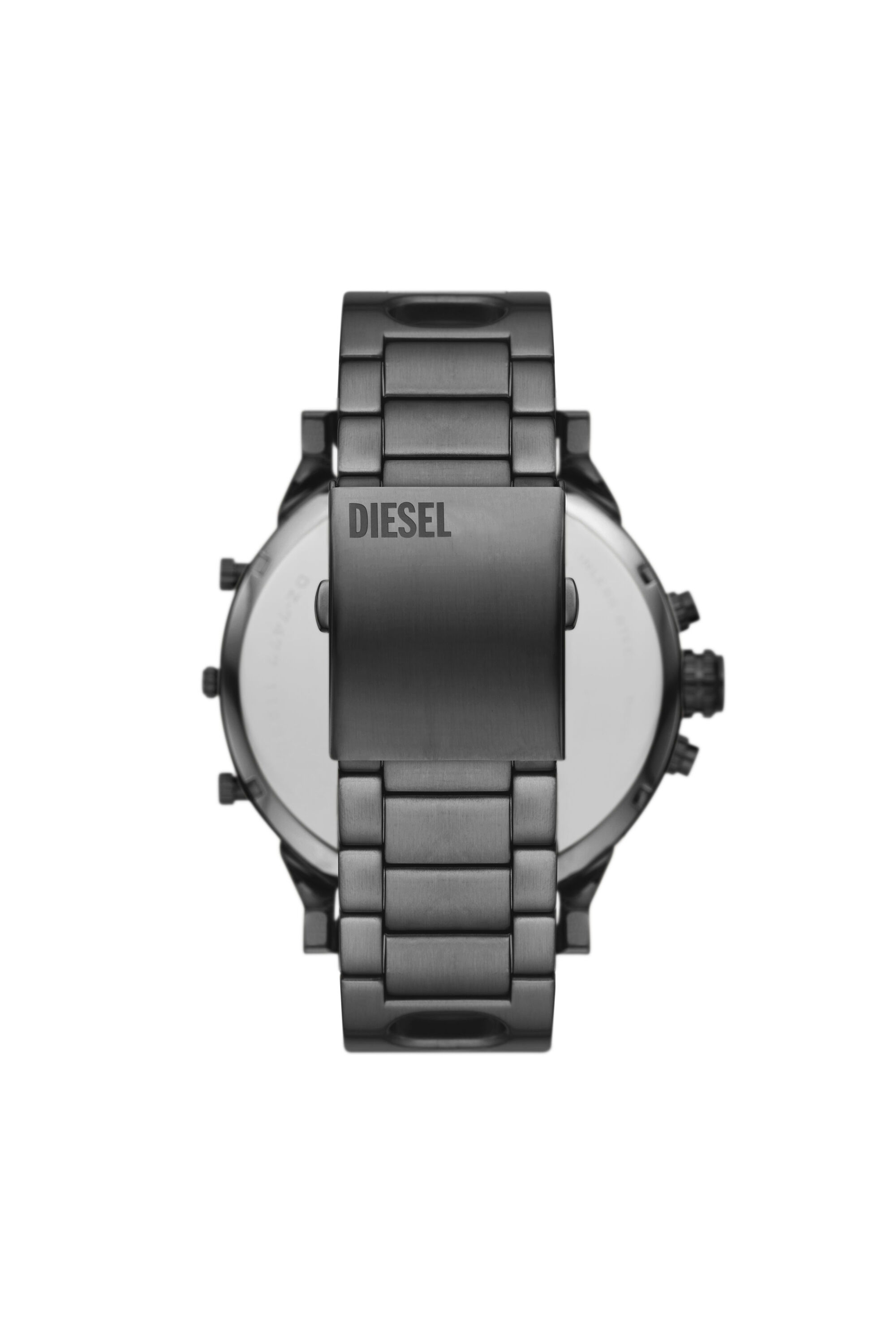 Diesel - DZ7477, Male's Mr. Daddy Gunmetal Stainless Steel Watch in Black - 2