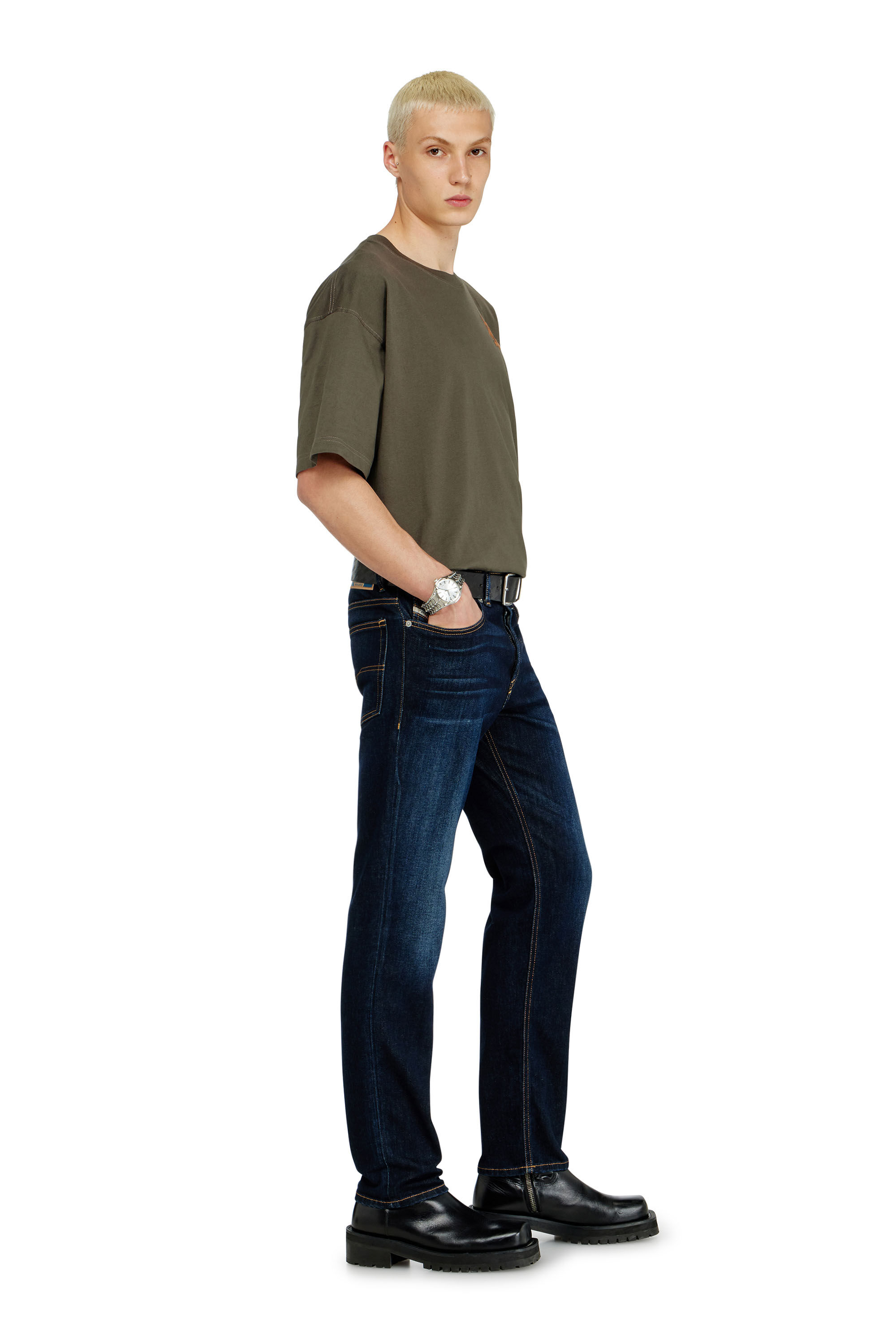 Men's Regular Jeans | Dark Blue | Diesel 2023 D-Finitive