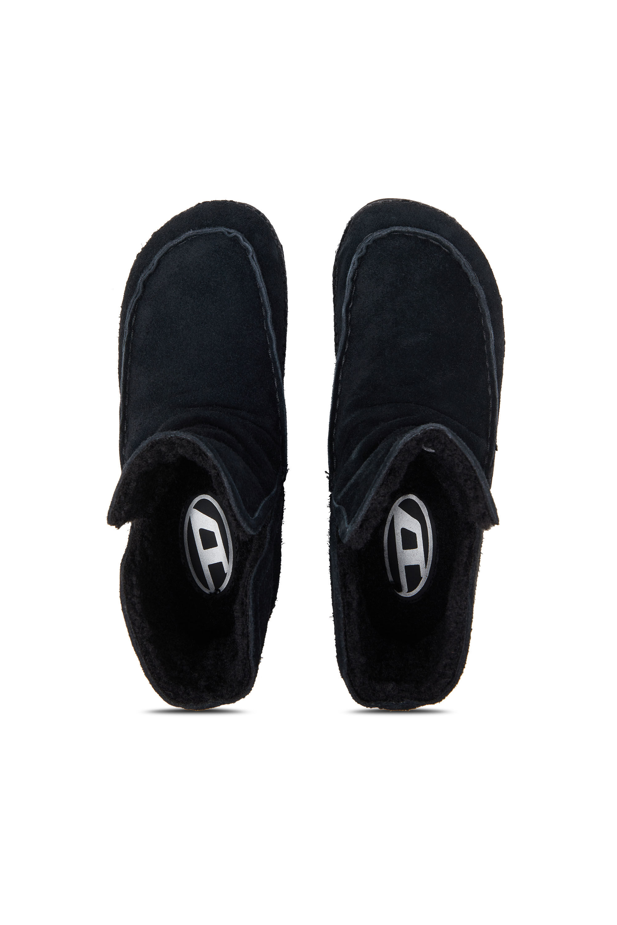 Diesel - D-LUKAS AKB, Male's D-Lukas - Leather ankle boots with internal lining in Black - 4