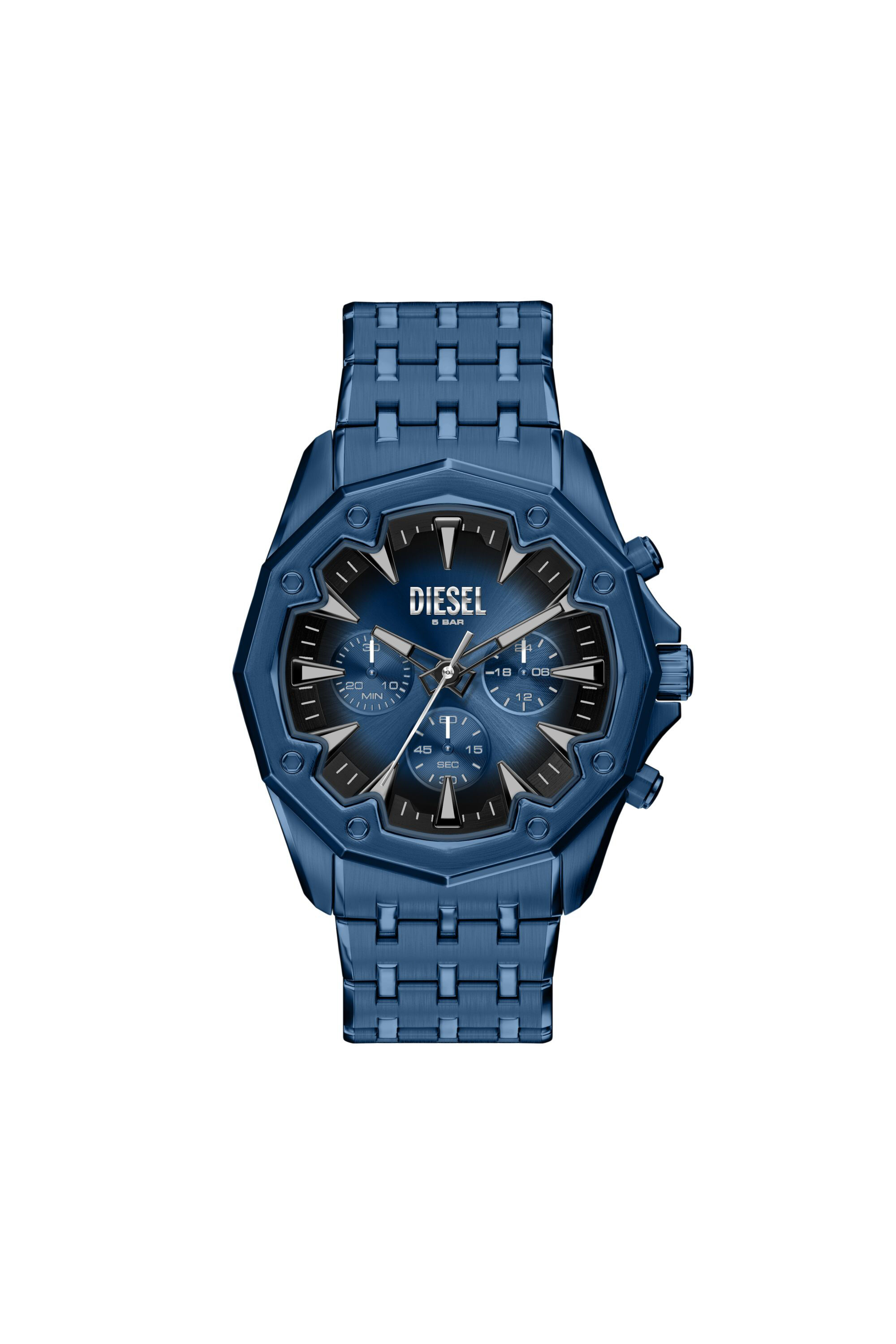 Men's Stinger Blue Stainless Steel Watch | Blue | Diesel
