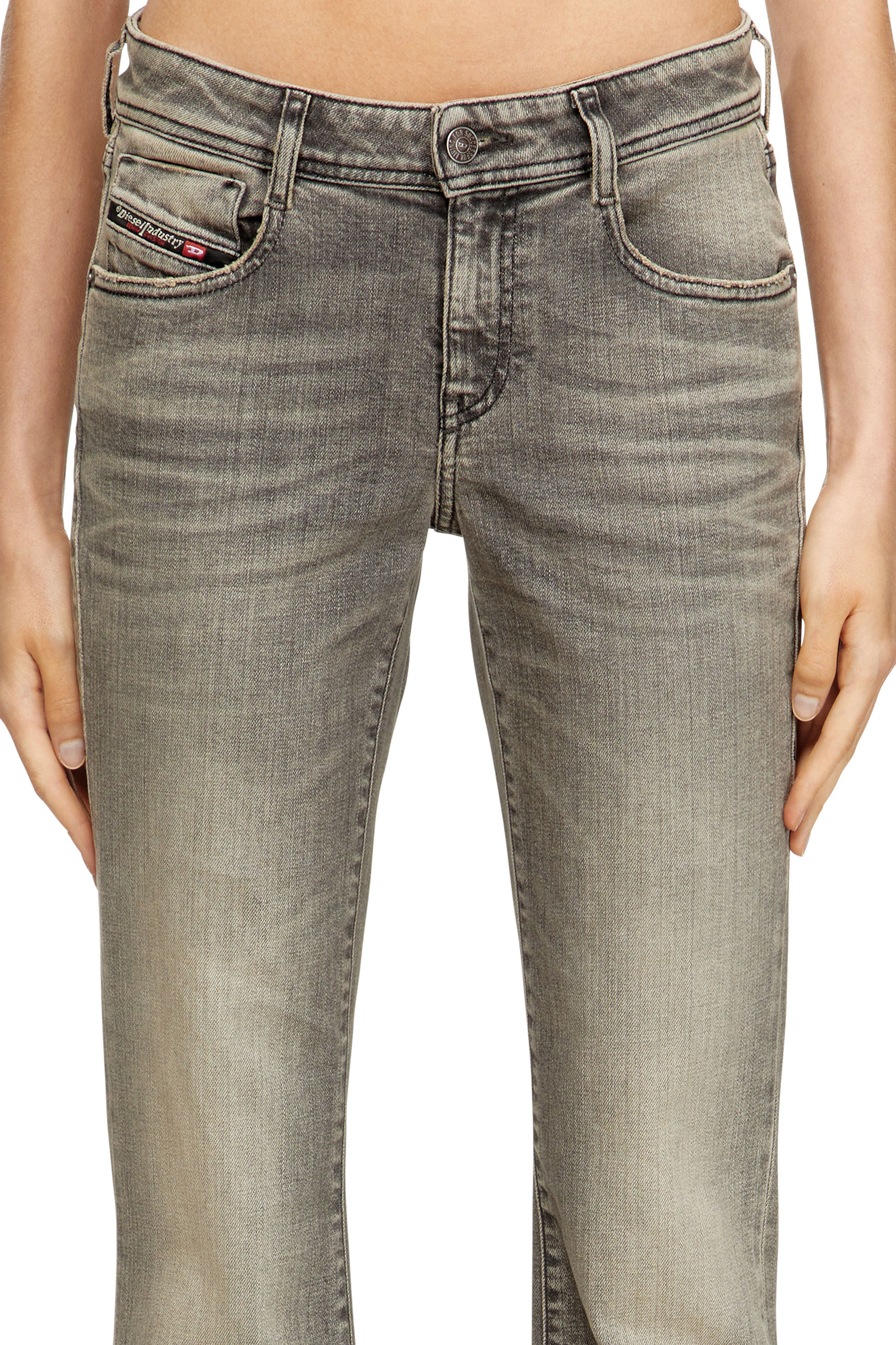 Diesel - Bootcut Jeans 1969 D-Ebbey 09L99 Femme, Gris - Image 4