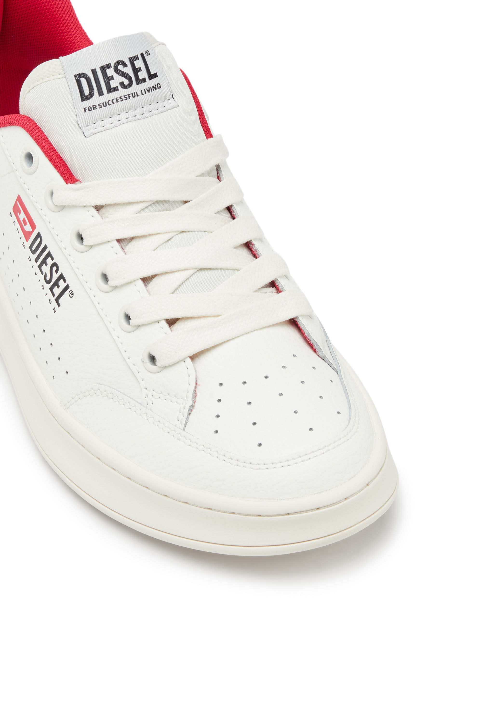 Diesel - S-ATHENE VTG, S-Athene-Deportivas retro de cuero perforado Hombre in Multicolor - 6