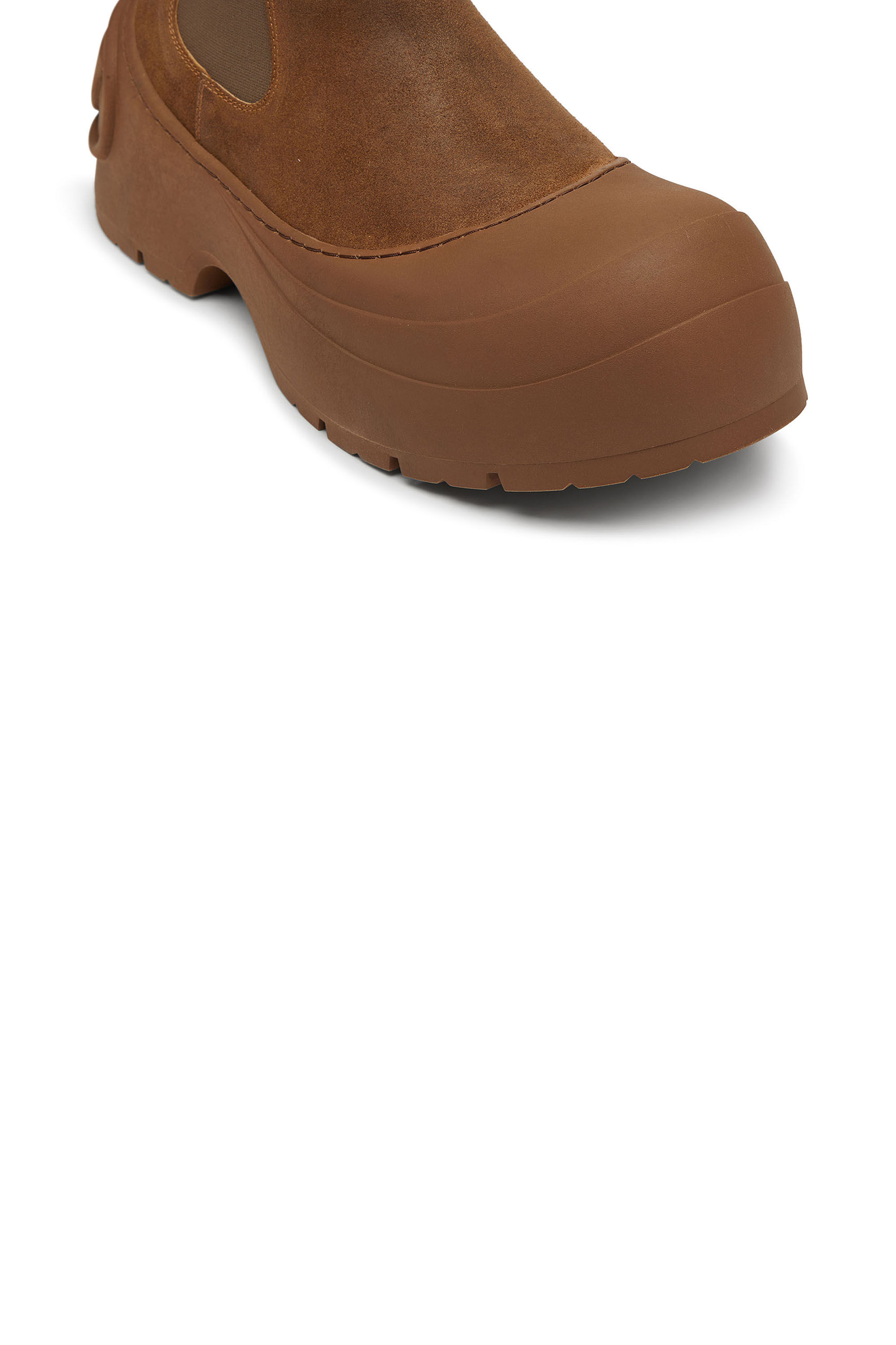 Diesel - D-DONALD BEATLE, D-Donald-Botas Chelsea en ante encerado y goma Hombre in Marrón - 6