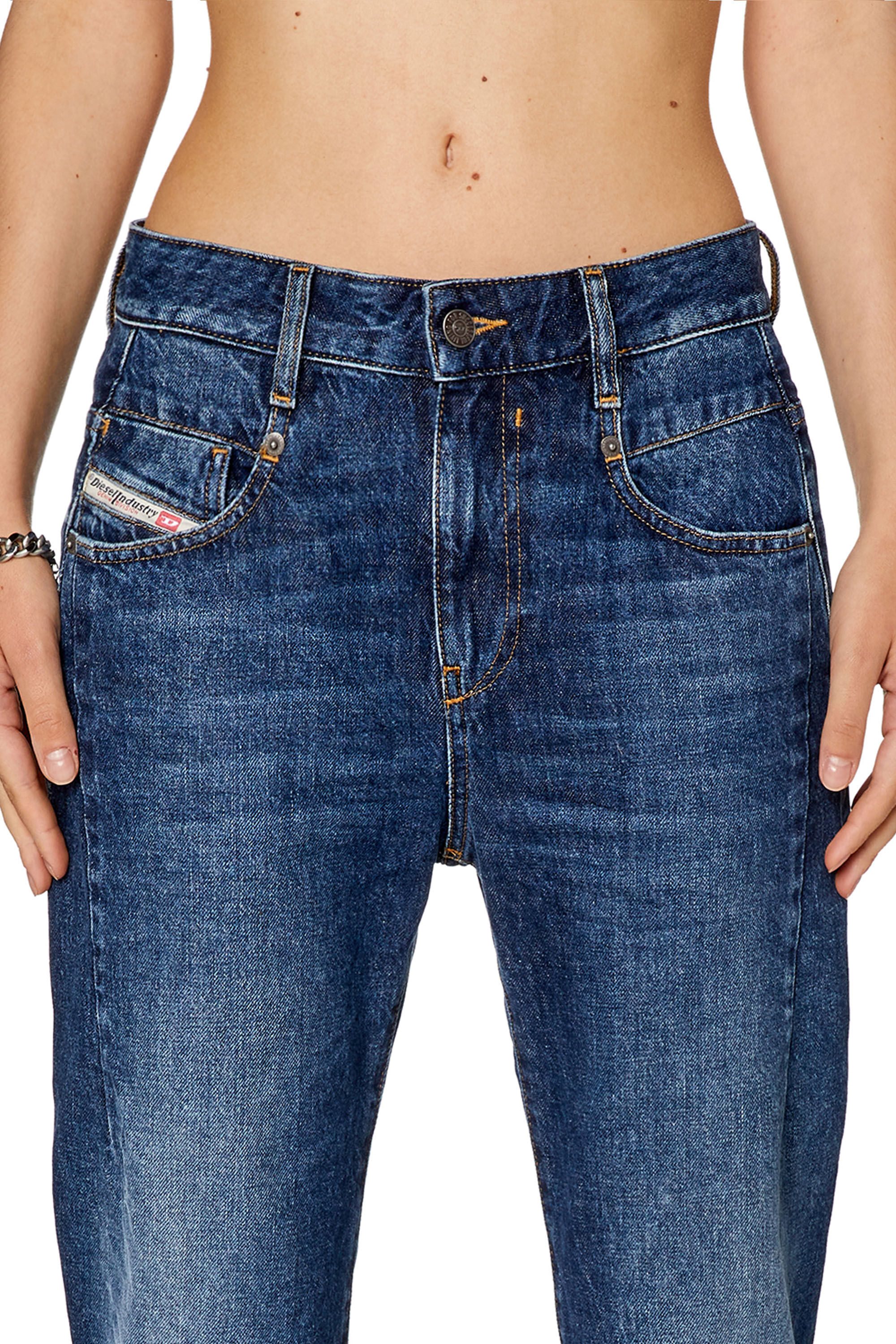 Women's Boyfriend Jeans | Medium blue | Diesel Fayza